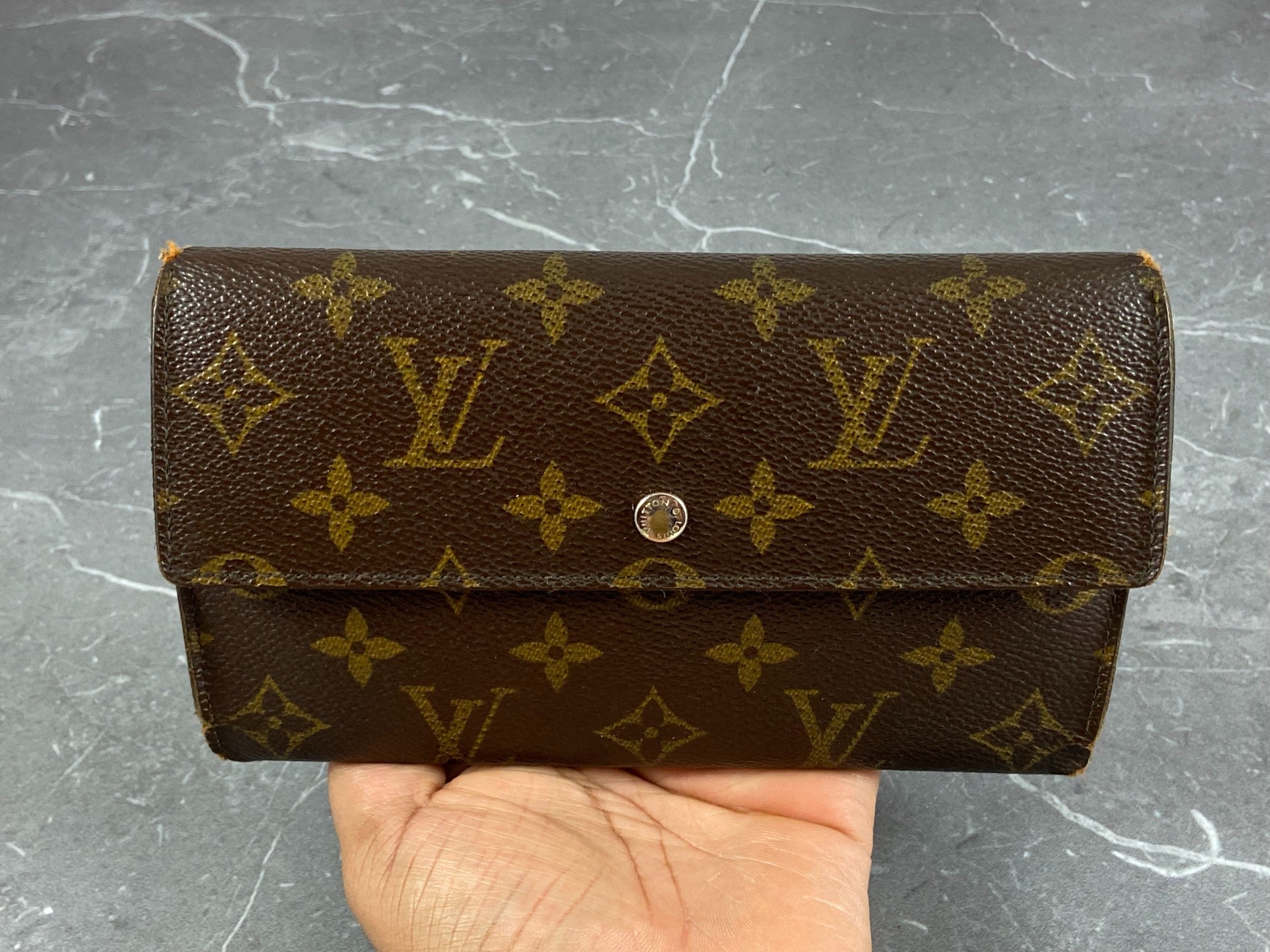 Louis Vuitton Porte Tresor International Wallet Monogram Canvas