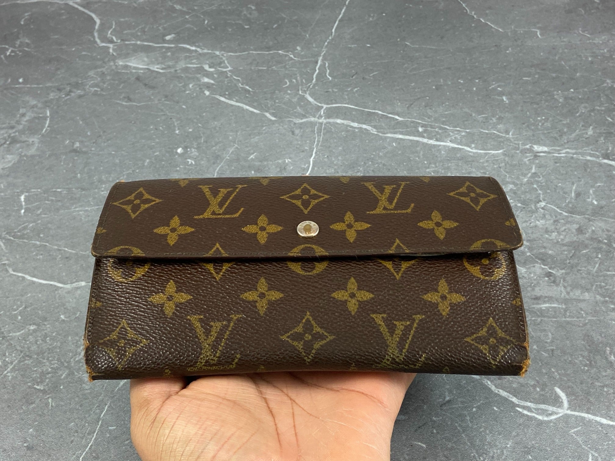 Louis Vuitton Porte Tresor International Wallet Monogram Canvas