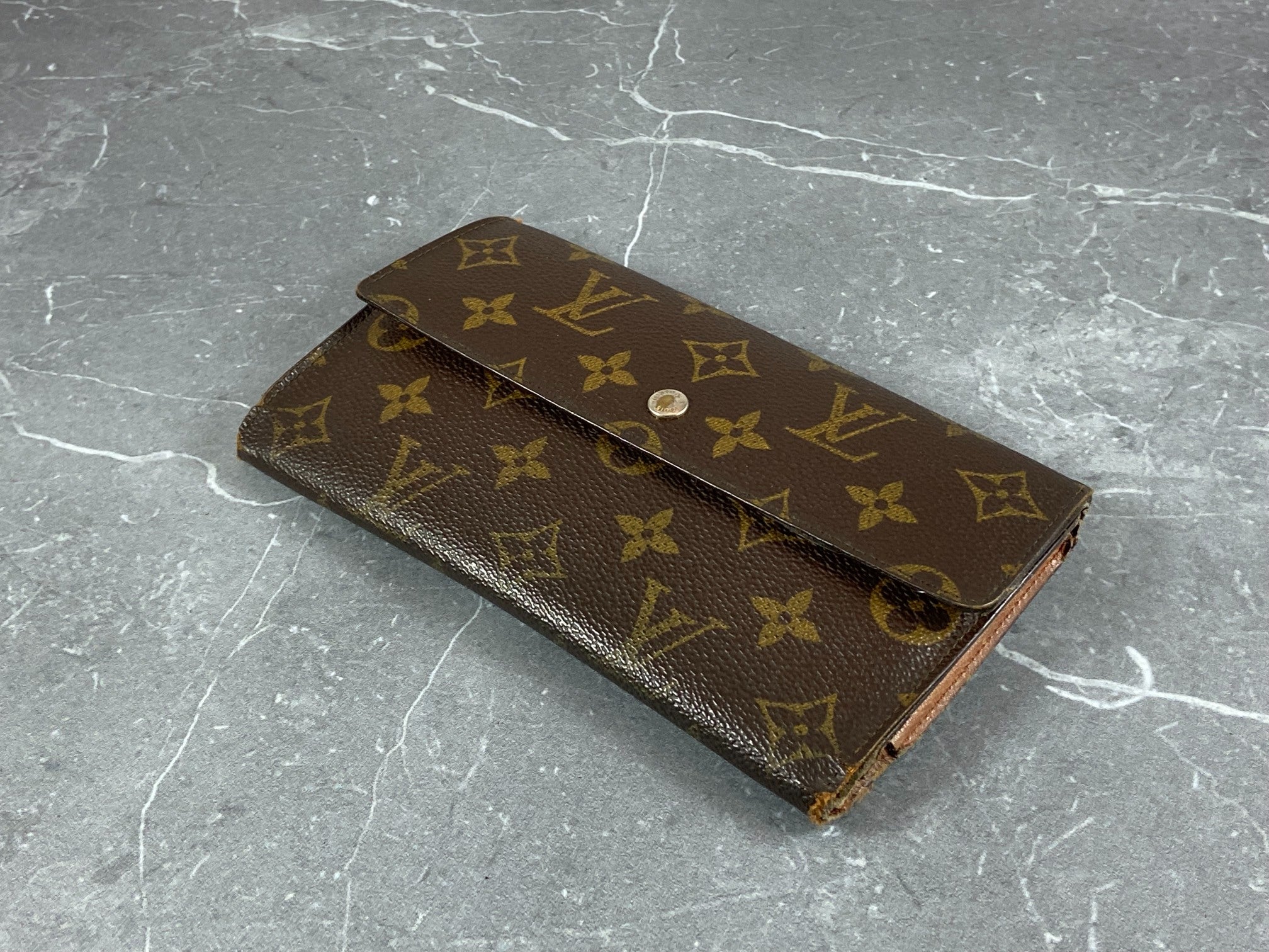 Louis Vuitton Porte Tresor International Wallet Monogram Canvas