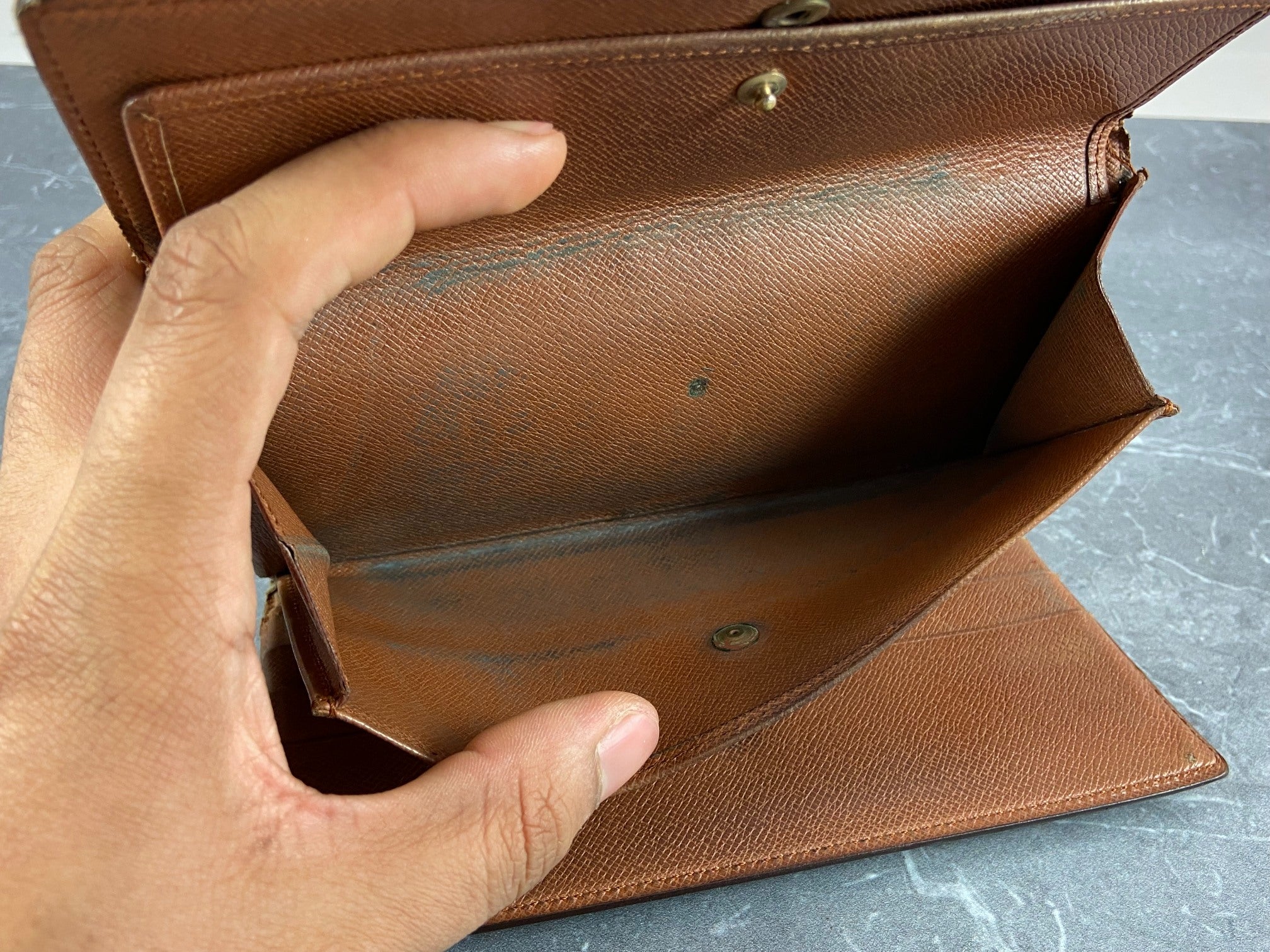 Louis Vuitton Porte Tresor International Wallet Monogram Canvas