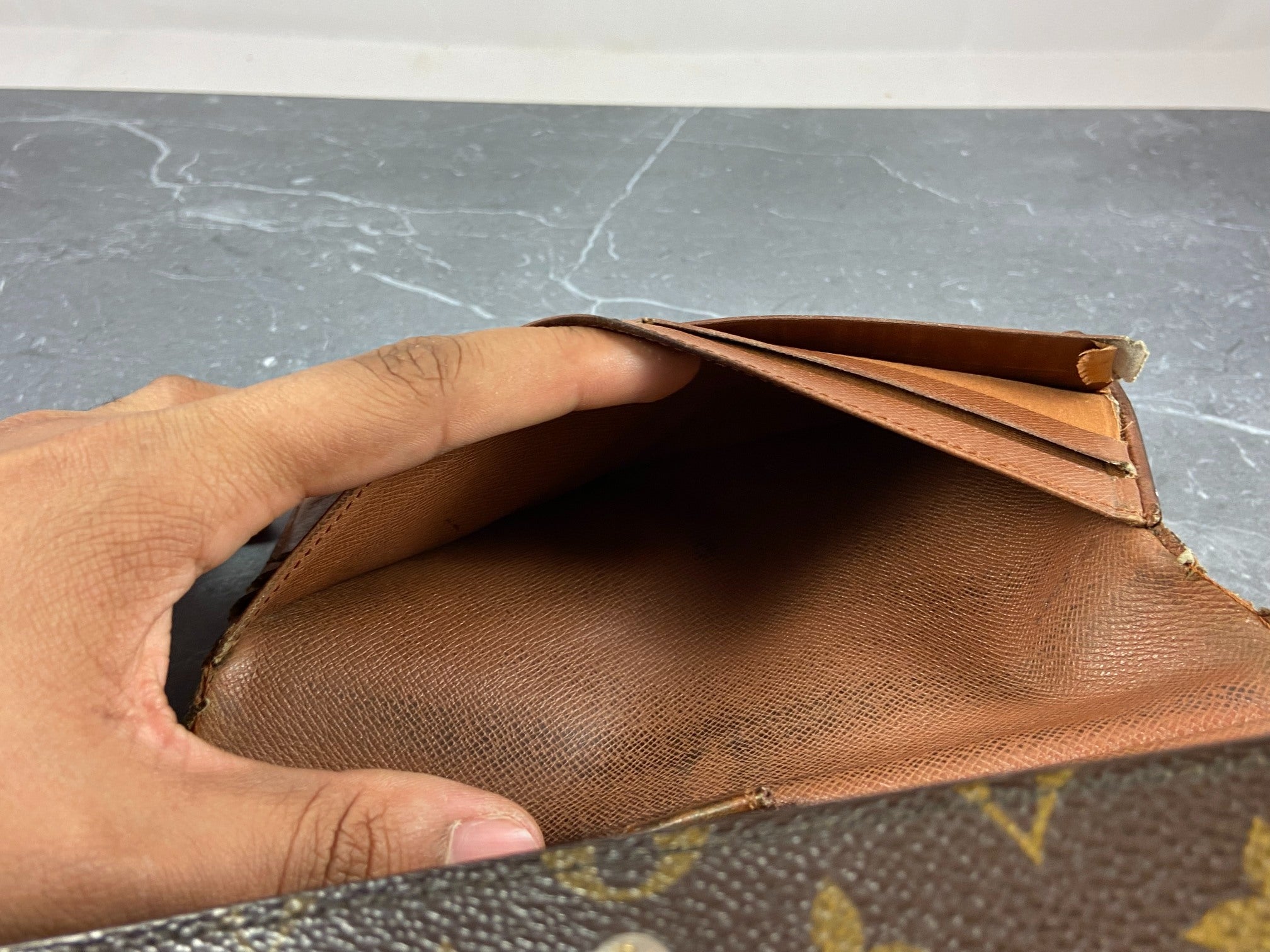 Louis Vuitton Porte Tresor International Wallet Monogram Canvas