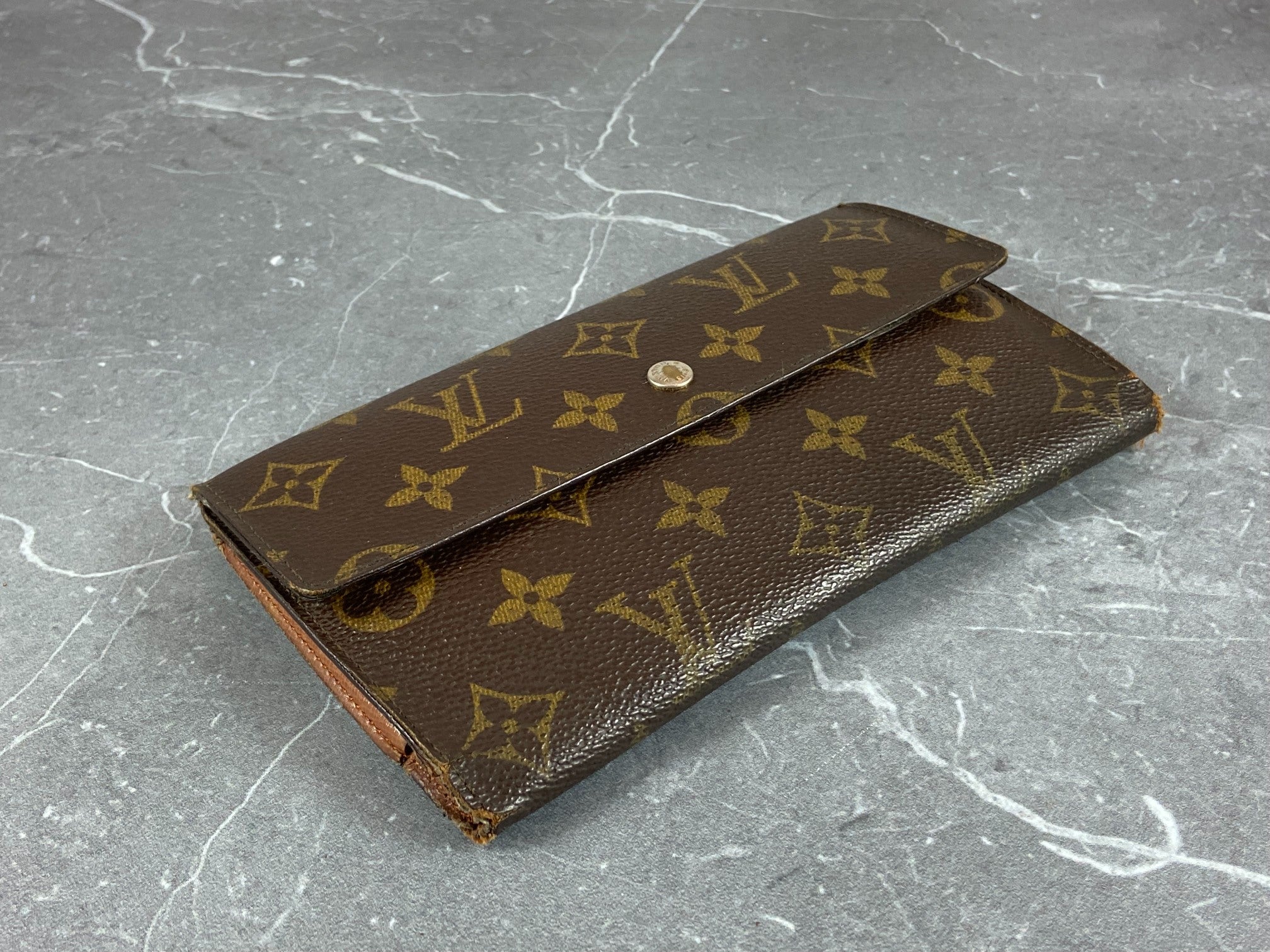 Louis Vuitton Porte Tresor International Wallet Monogram Canvas
