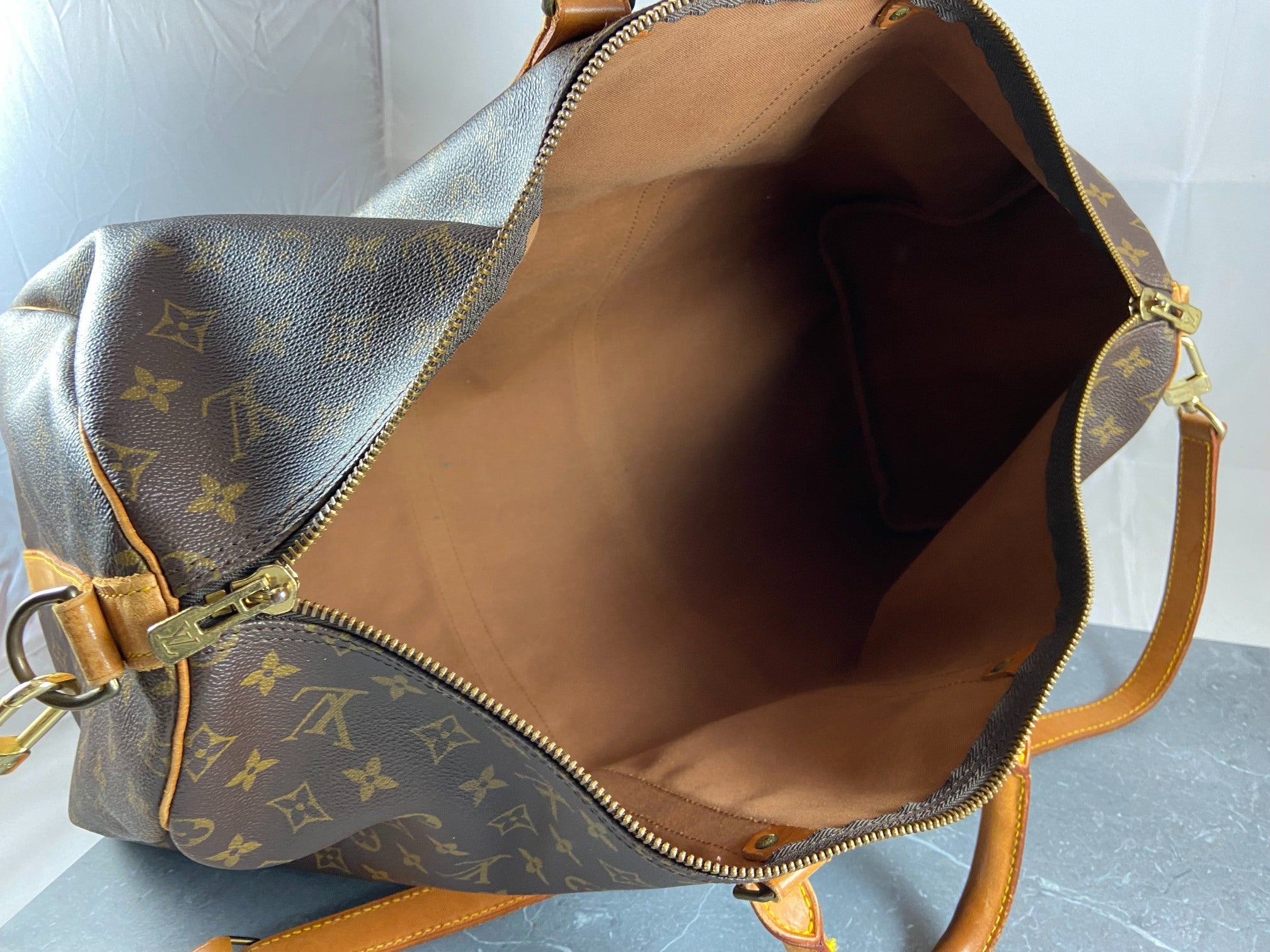 Louis Vuitton Keepall 55 Bandoulière Monogram Canvas