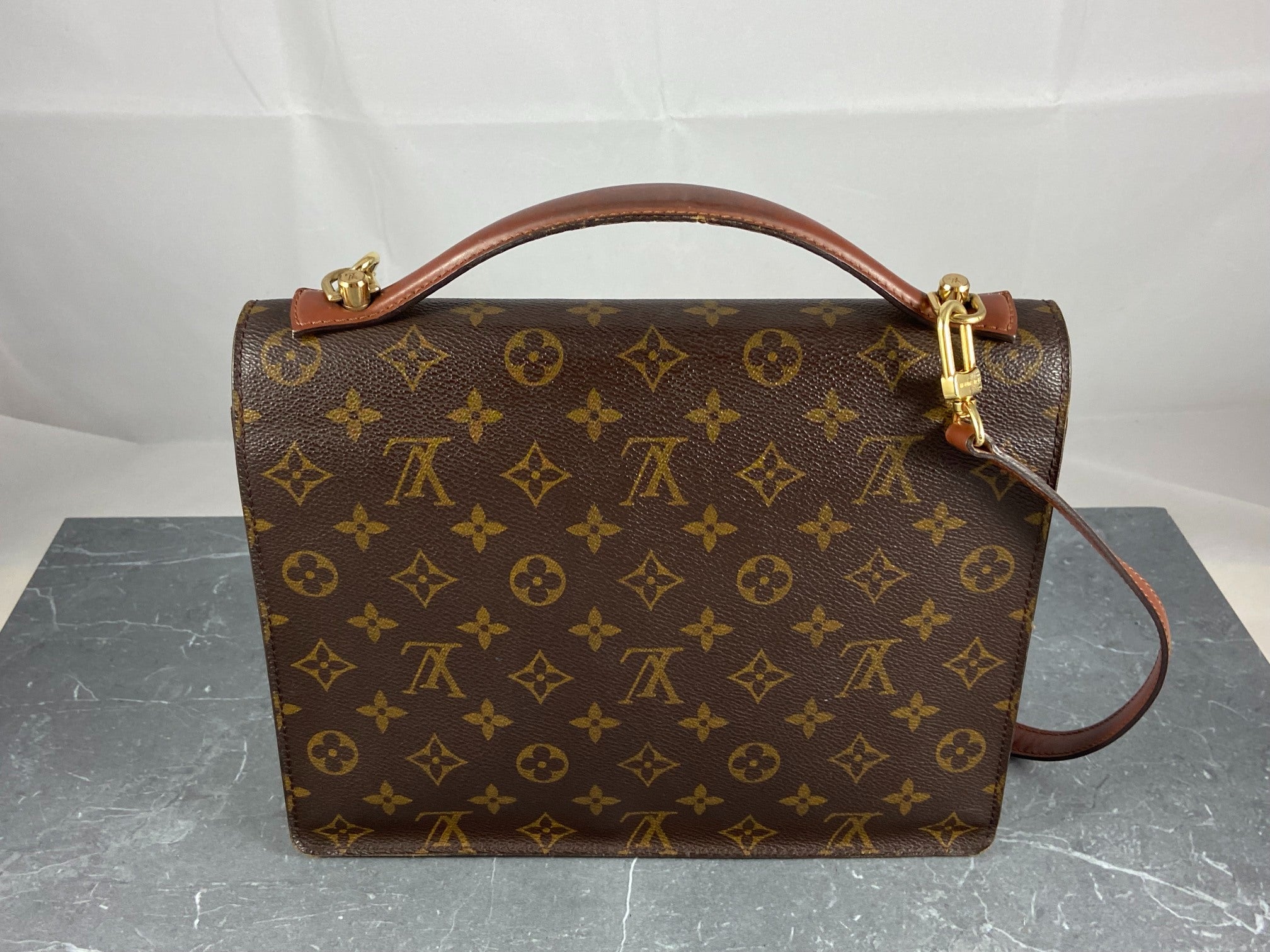 Louis Vuitton Monceau 28 Monogram Canvas
