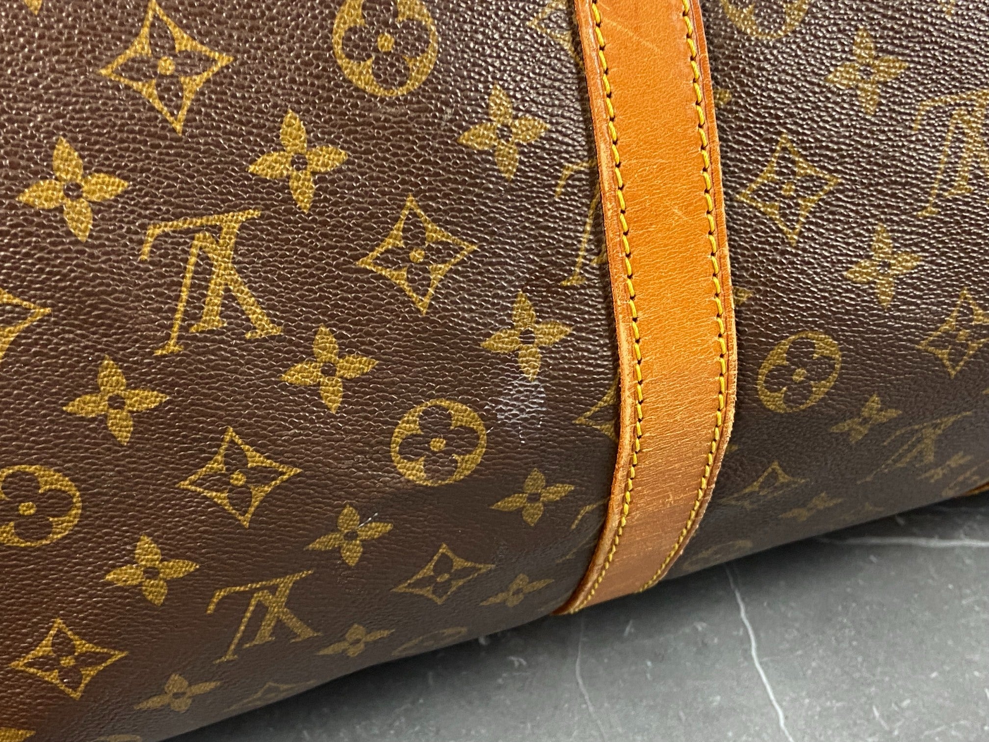 Louis Vuitton Keepall 55 Bandoulière Monogram Canvas