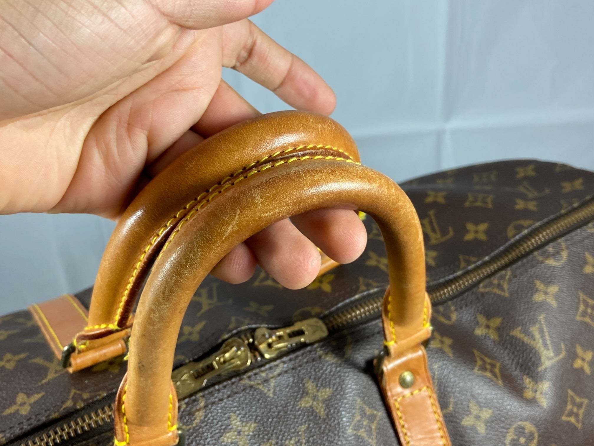 Louis Vuitton Keepall 55 Bandoulière Monogram Canvas