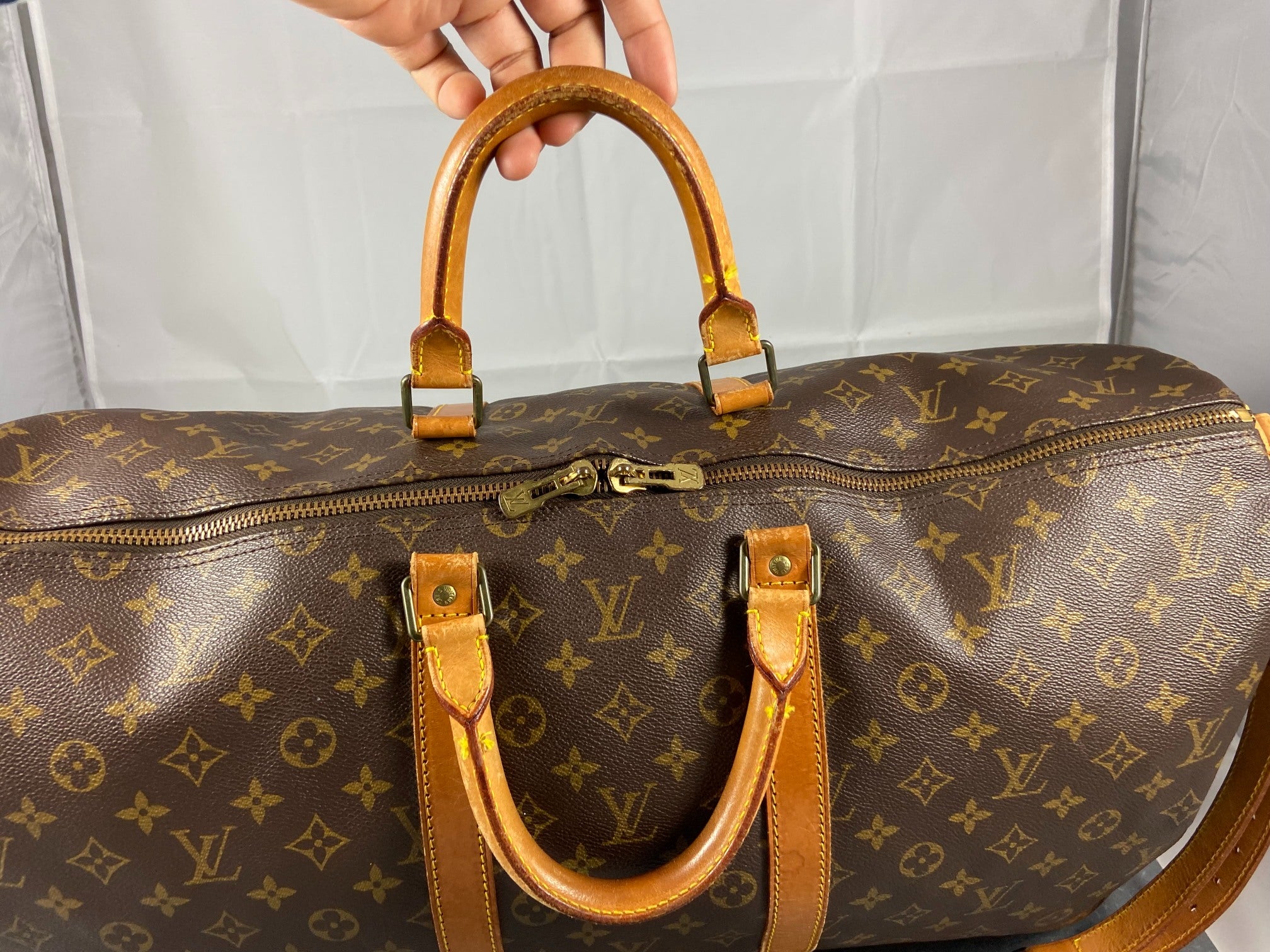 Louis Vuitton Keepall 55 Bandoulière Monogram Canvas