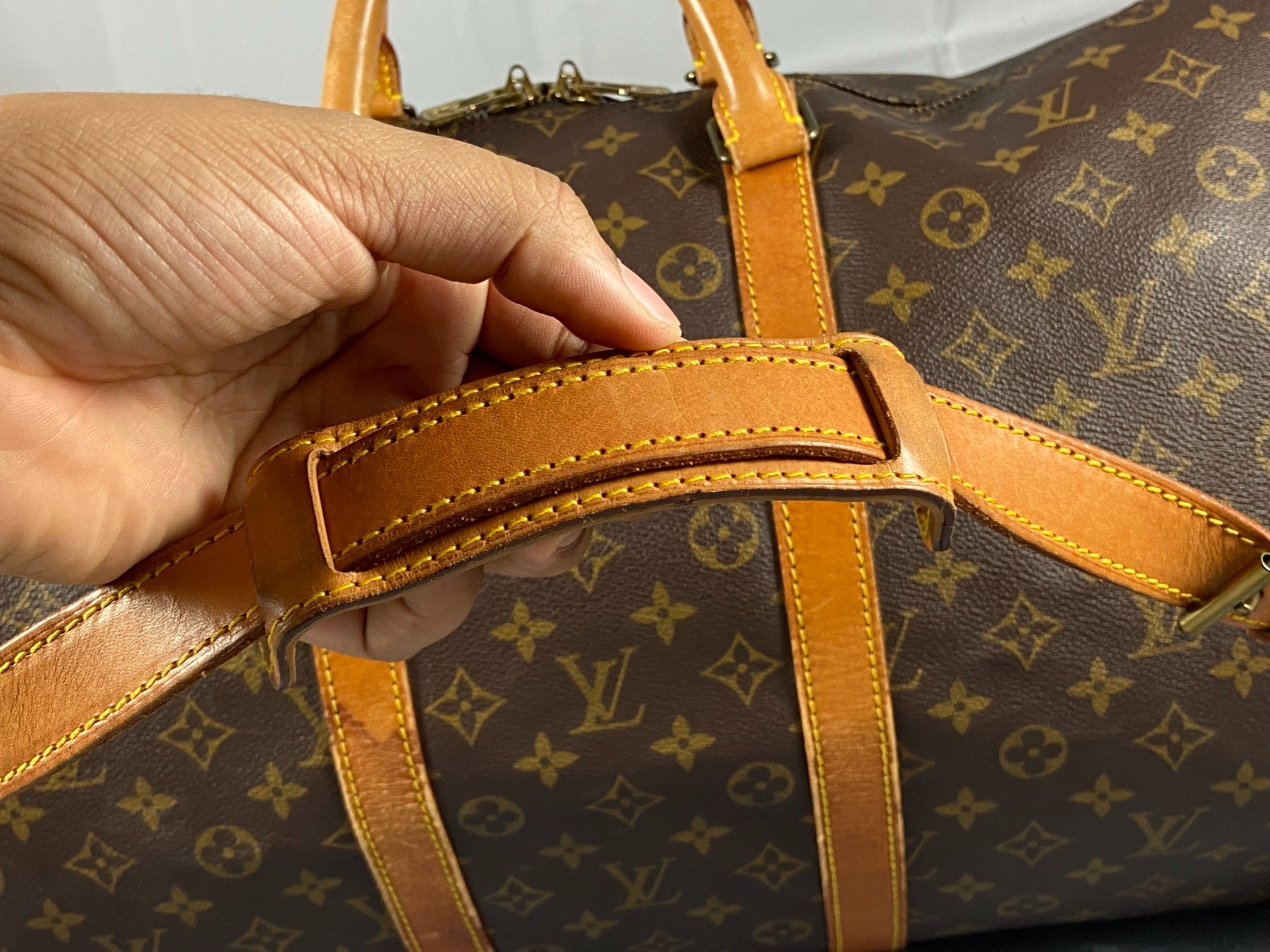 Louis Vuitton Keepall 55 Bandoulière Monogram Canvas