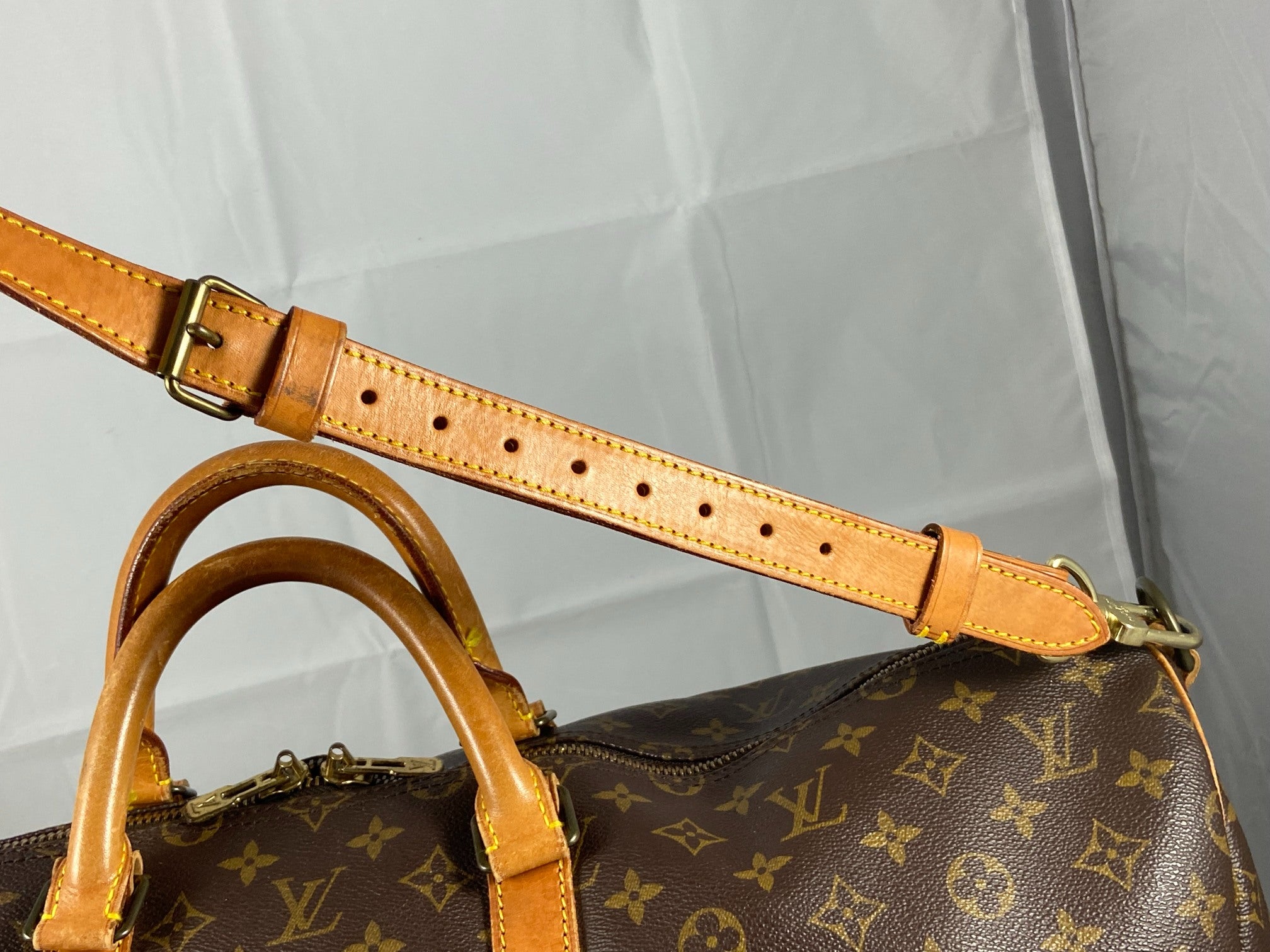 Louis Vuitton Keepall 55 Bandoulière Monogram Canvas