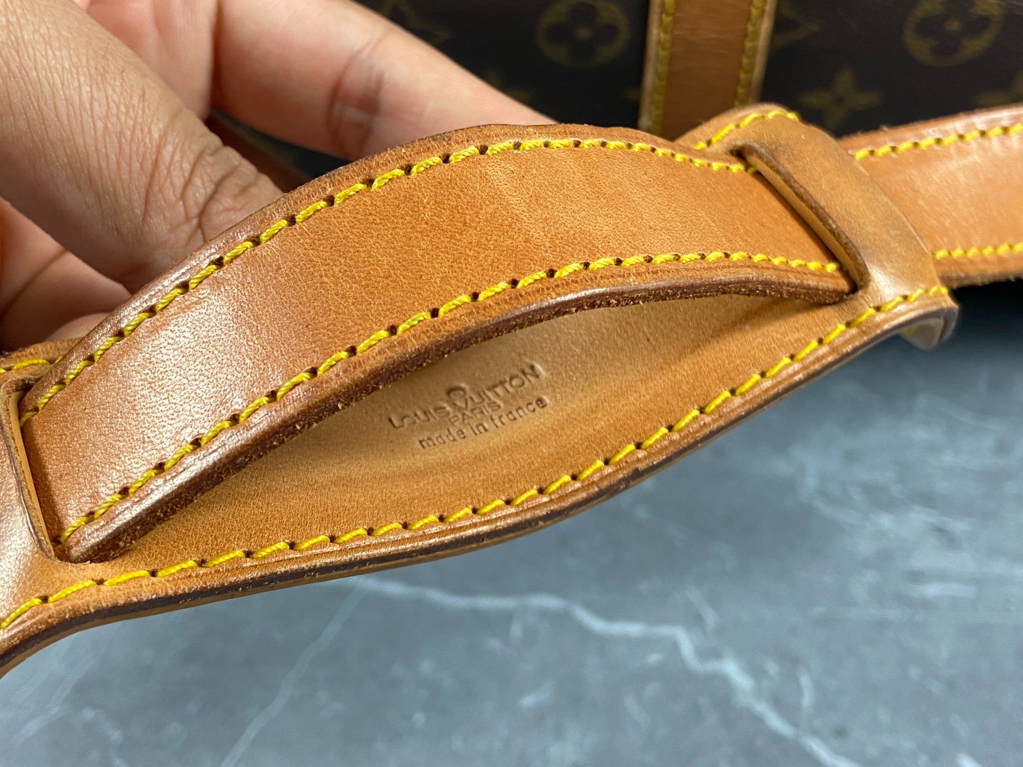 Louis Vuitton Keepall 55 Bandoulière Monogram Canvas