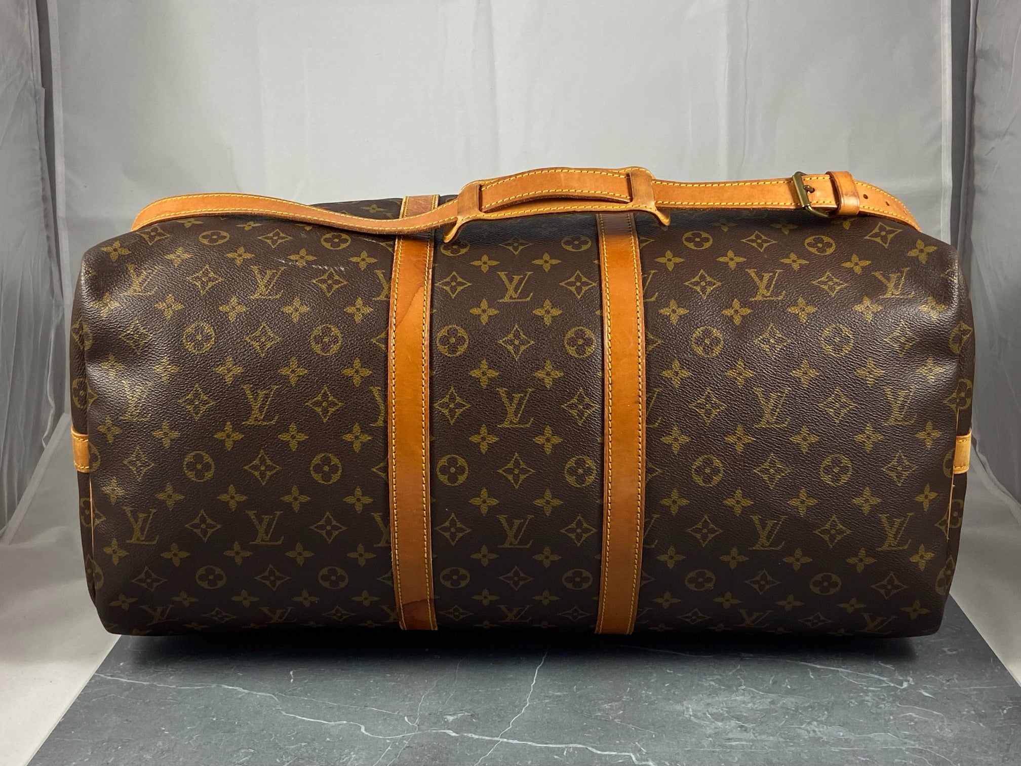 Louis Vuitton Keepall 55 Bandoulière Monogram Canvas