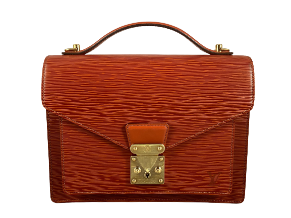 Louis Vuitton Monceau 28 Brown Epi Leather