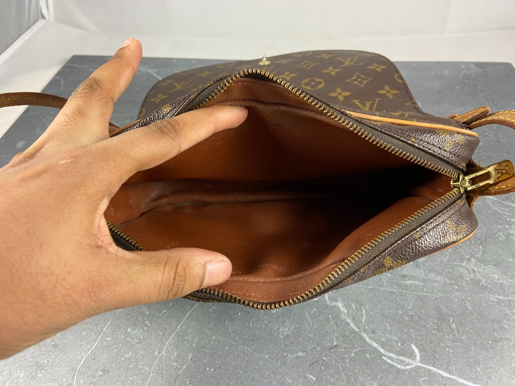 Louis Vuitton Saint Germain Shoulder Bag Monogram Canvas