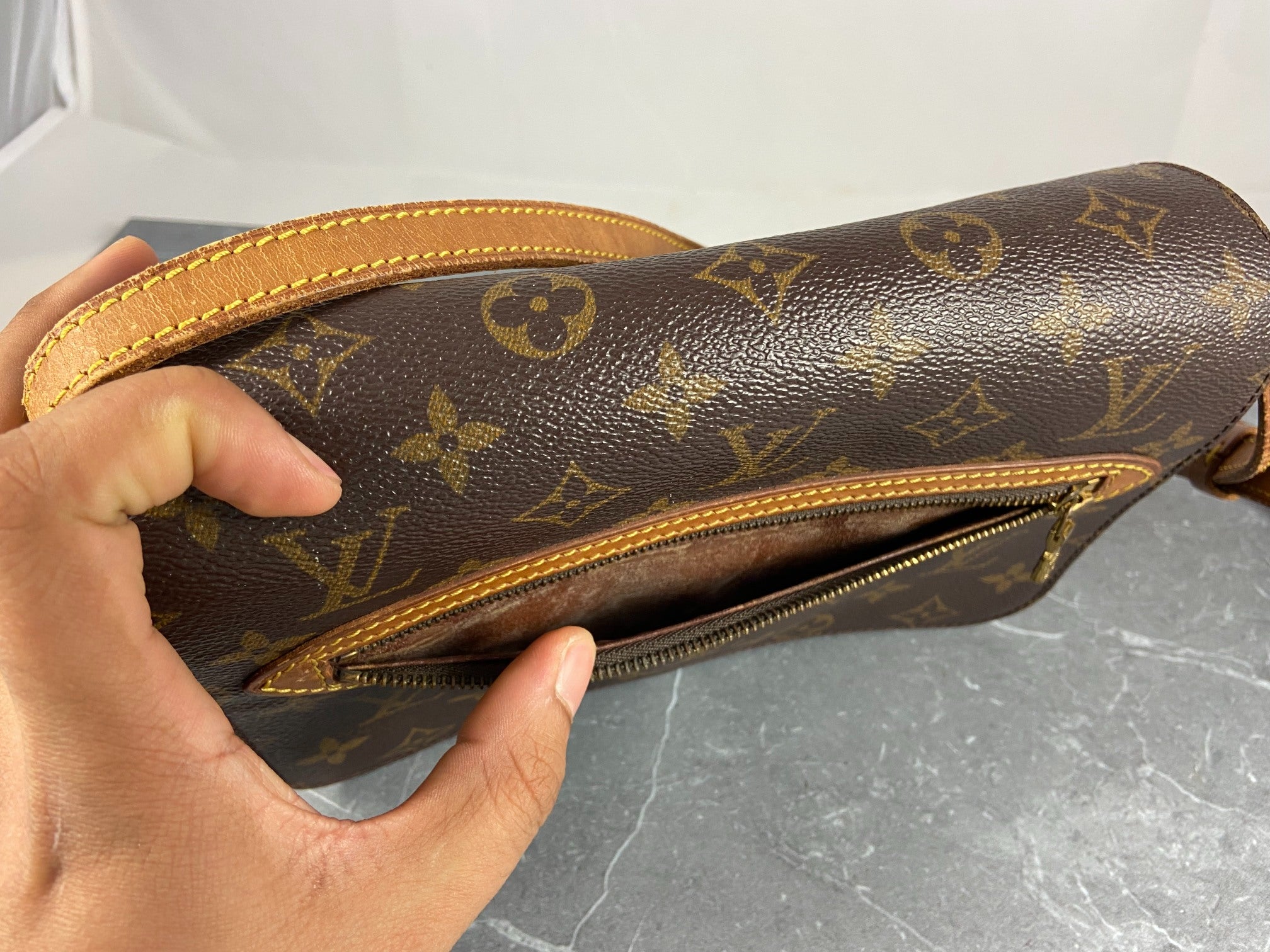 Louis Vuitton Saint Germain Shoulder Bag Monogram Canvas