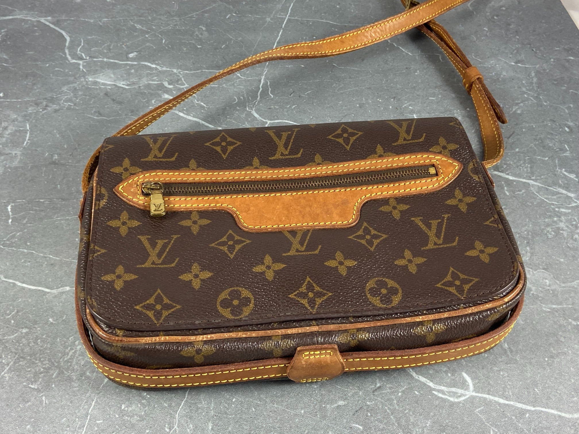 Louis Vuitton Saint Germain Shoulder Bag Monogram Canvas