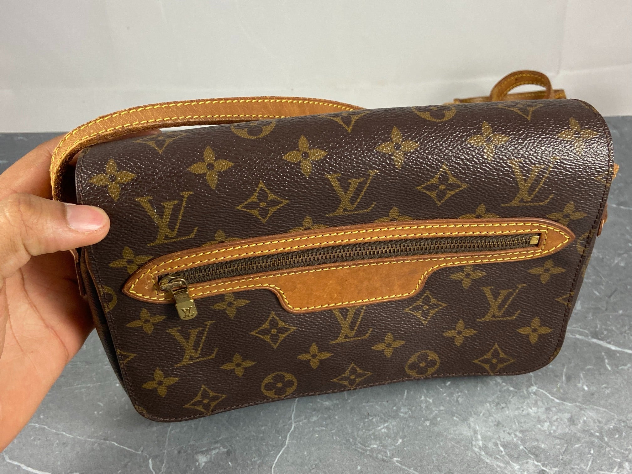 Louis Vuitton Saint Germain Shoulder Bag Monogram Canvas