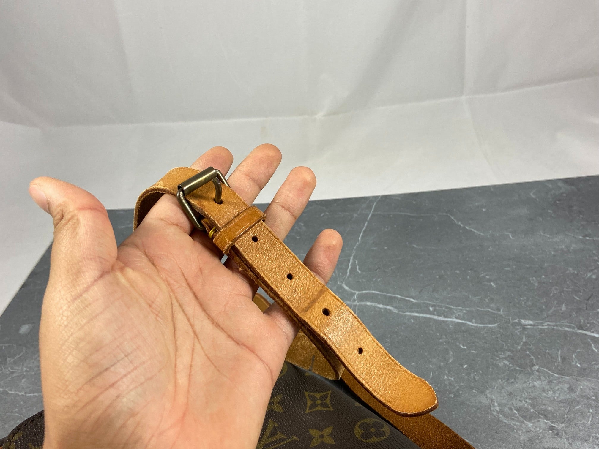 Louis Vuitton Cartouchiere MM Shoulder Bag Monogram Canvas