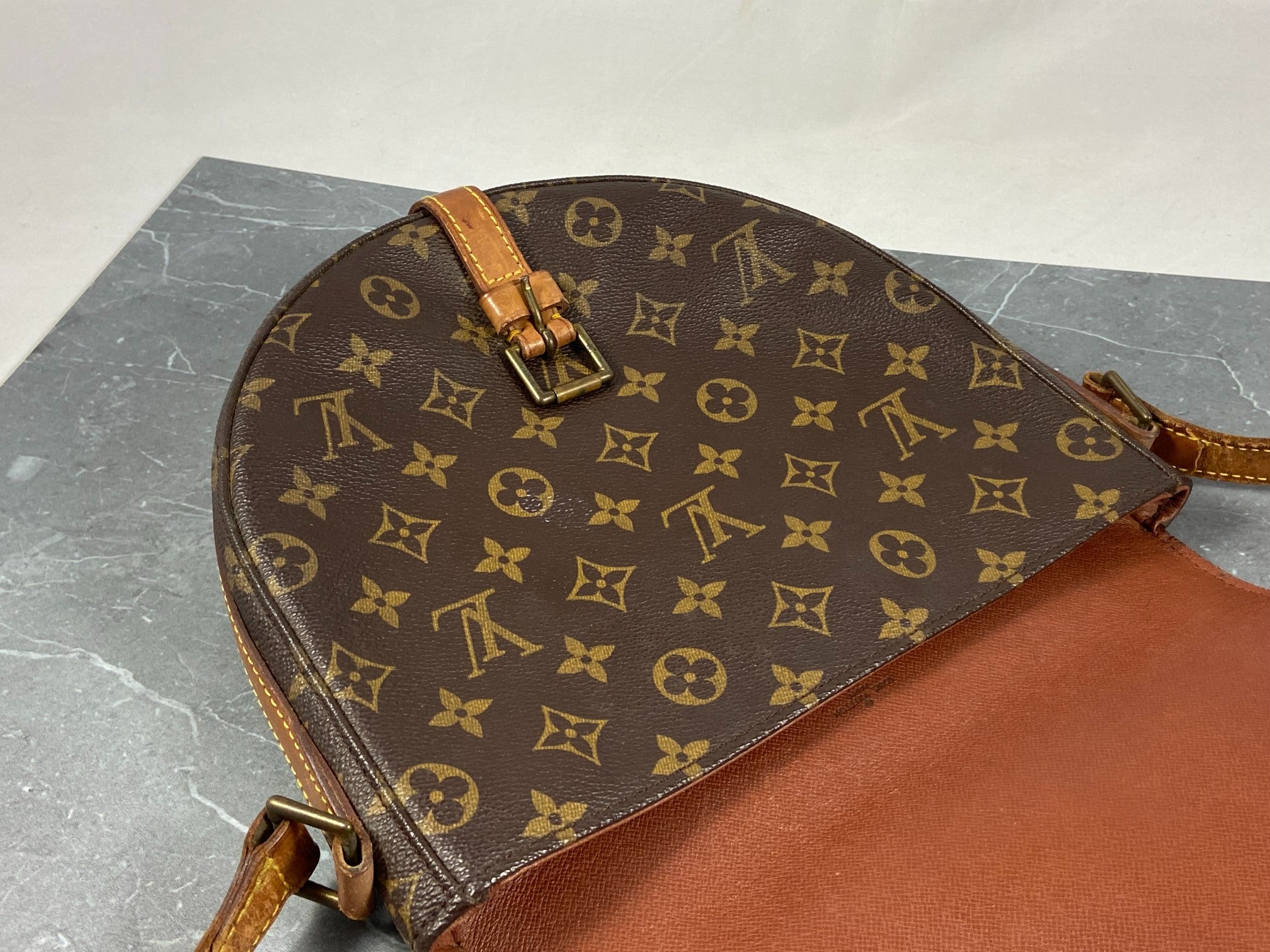 Louis Vuitton Chantilly GM Shoulder Bag Monogram Canvas