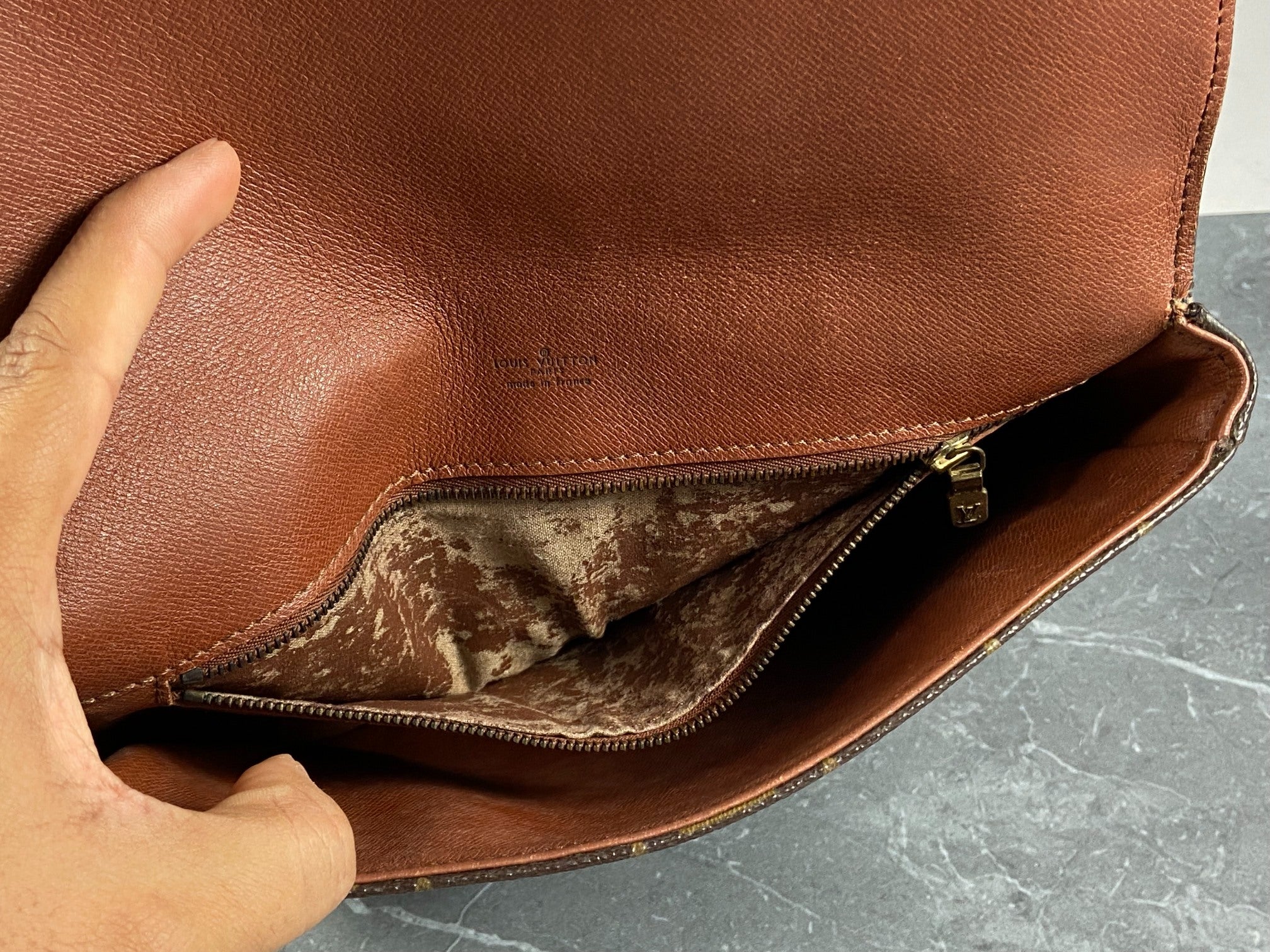 Louis Vuitton Chantilly GM Shoulder Bag Monogram Canvas