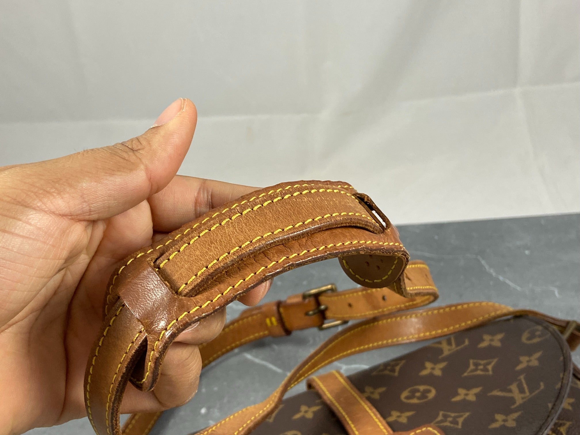 Louis Vuitton Chantilly GM Shoulder Bag Monogram Canvas