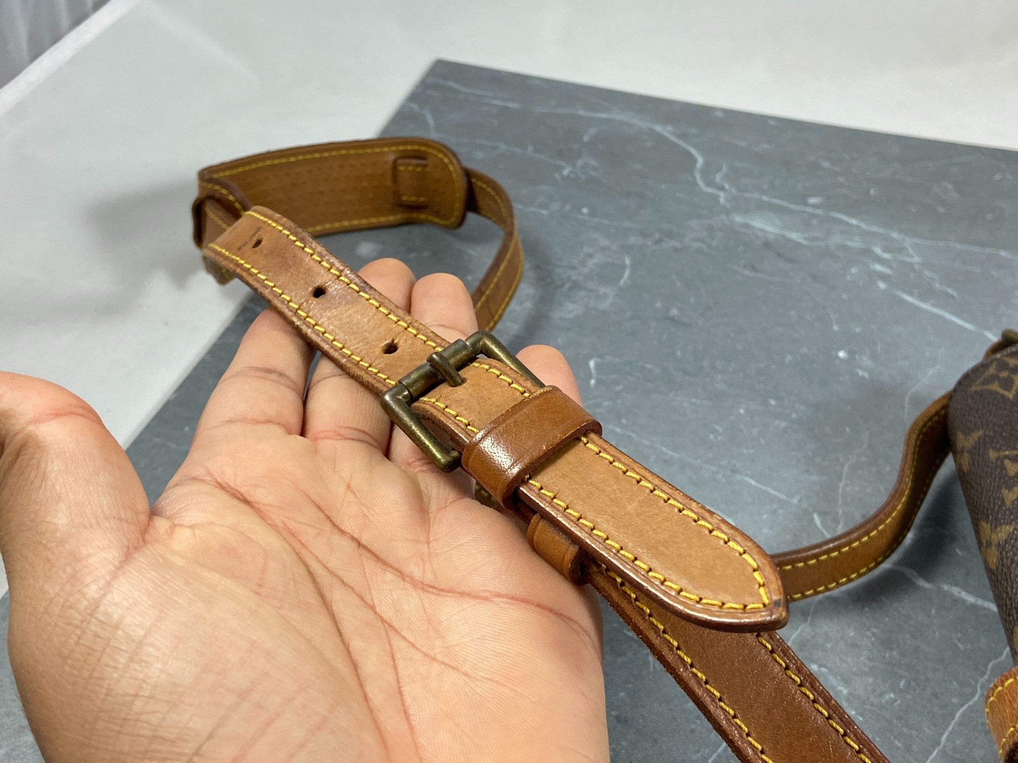 Louis Vuitton Chantilly GM Shoulder Bag Monogram Canvas