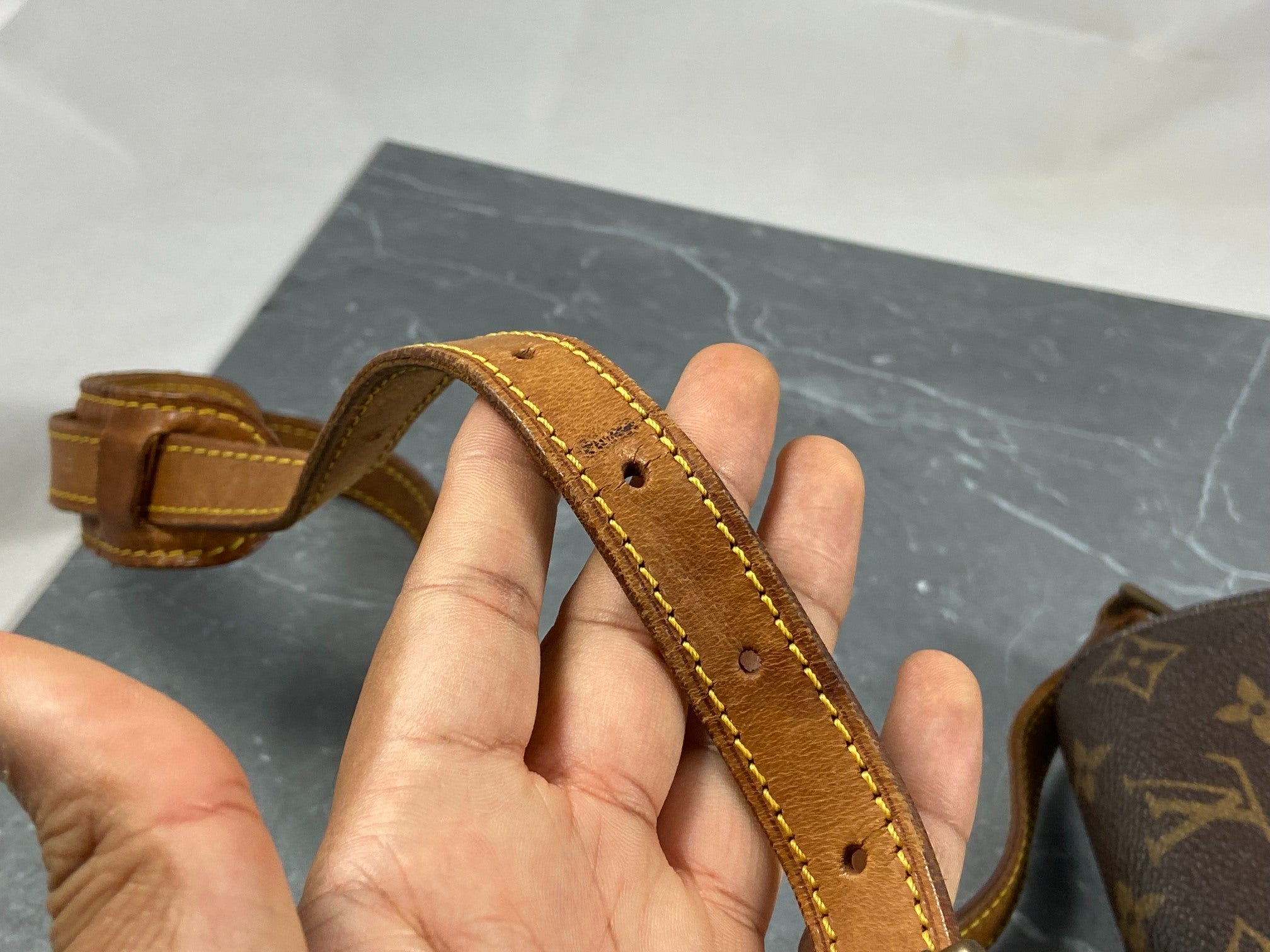 Louis Vuitton Chantilly GM Shoulder Bag Monogram Canvas