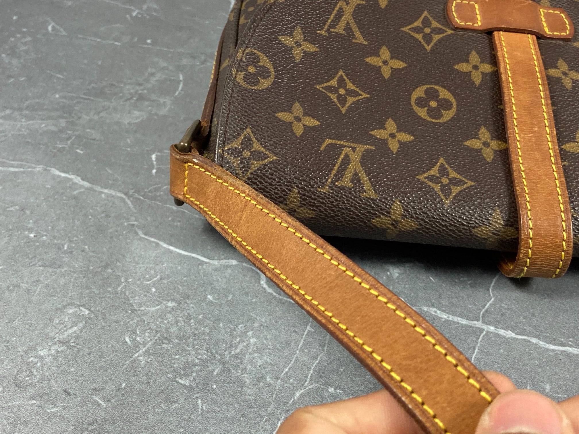 Louis Vuitton Chantilly GM Shoulder Bag Monogram Canvas