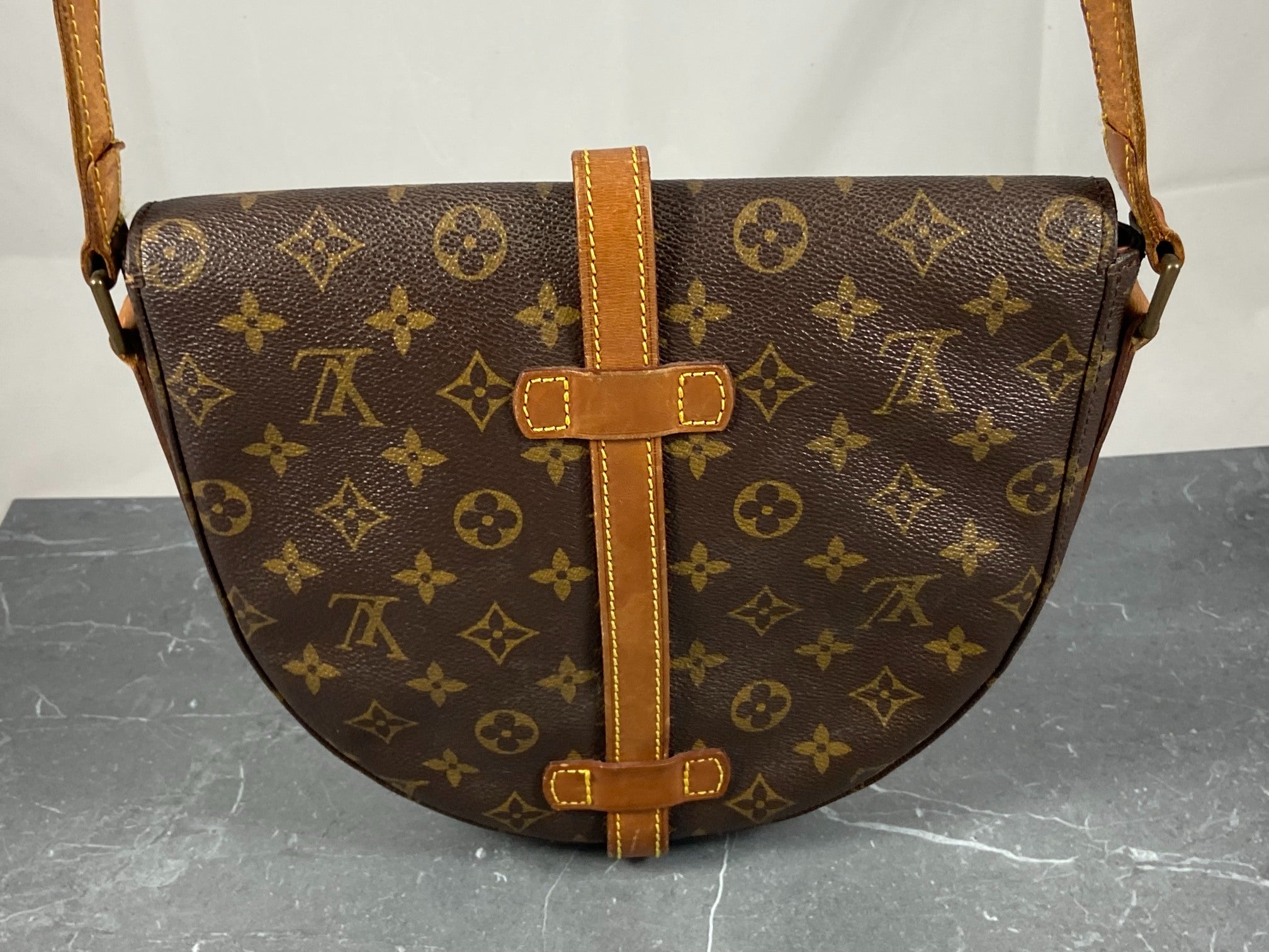 Louis Vuitton Chantilly GM Shoulder Bag Monogram Canvas