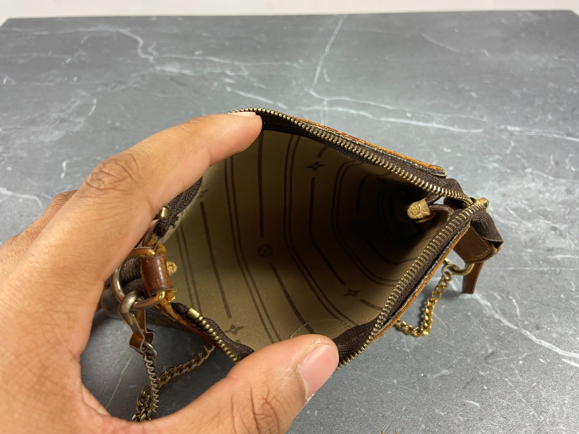 Louis Vuitton Mini Delightful Pochette Monogram Canvas