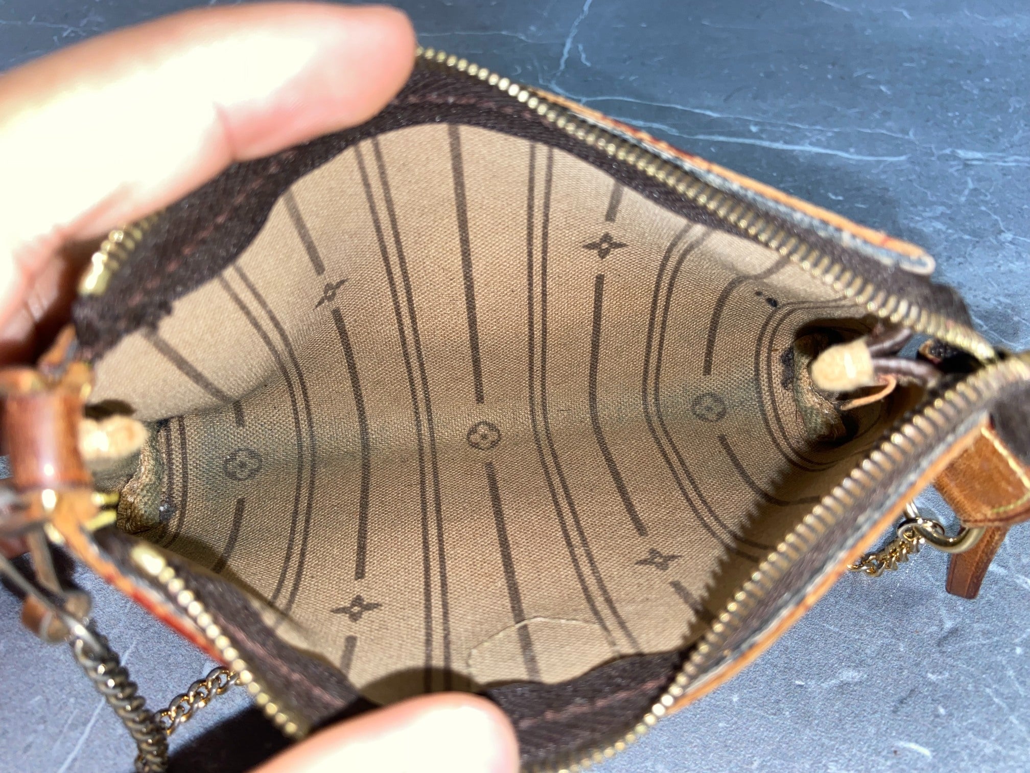 Louis Vuitton Mini Delightful Pochette Monogram Canvas