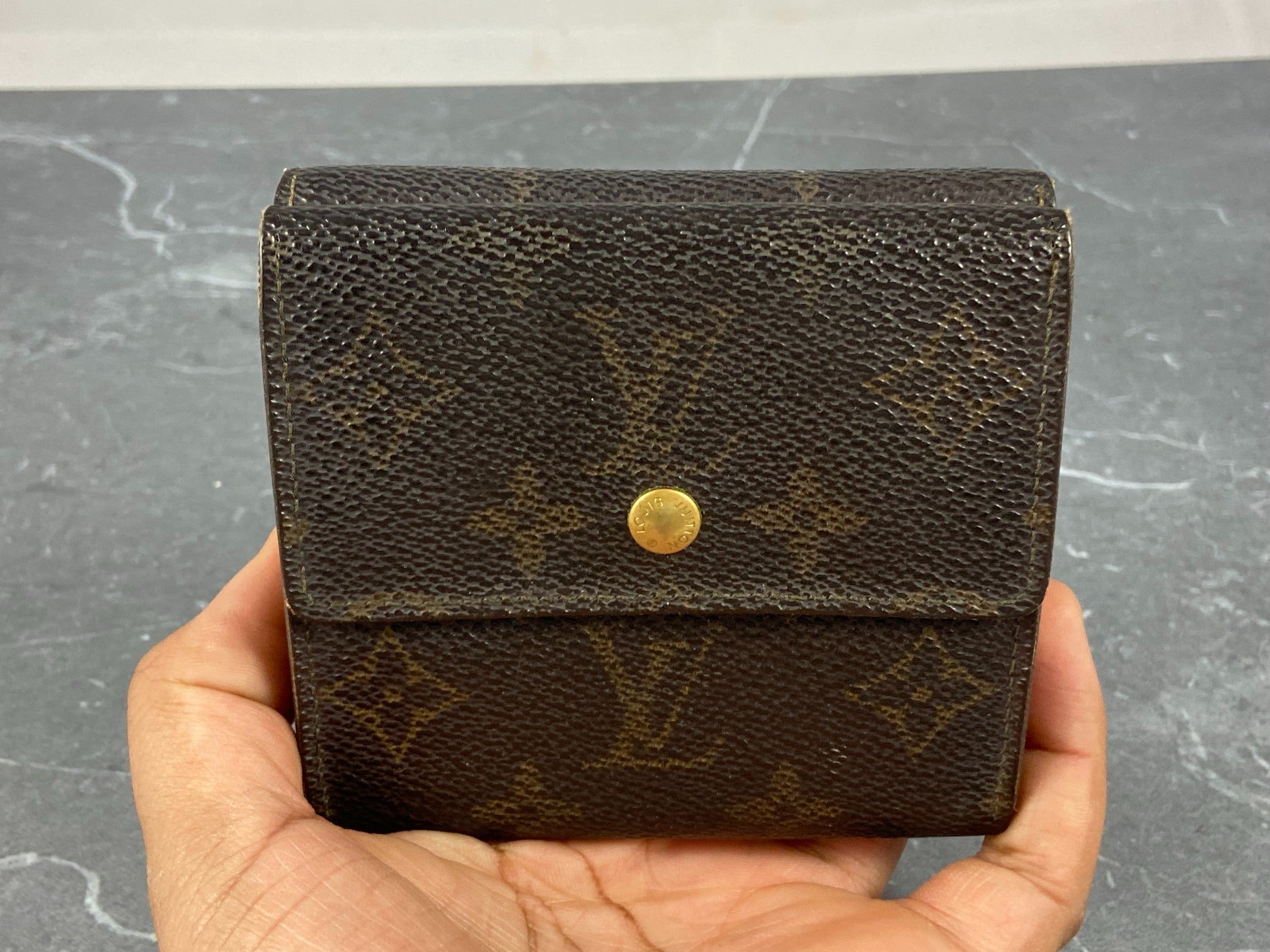 Louis Vuitton Elise Wallet Monogram Canvas