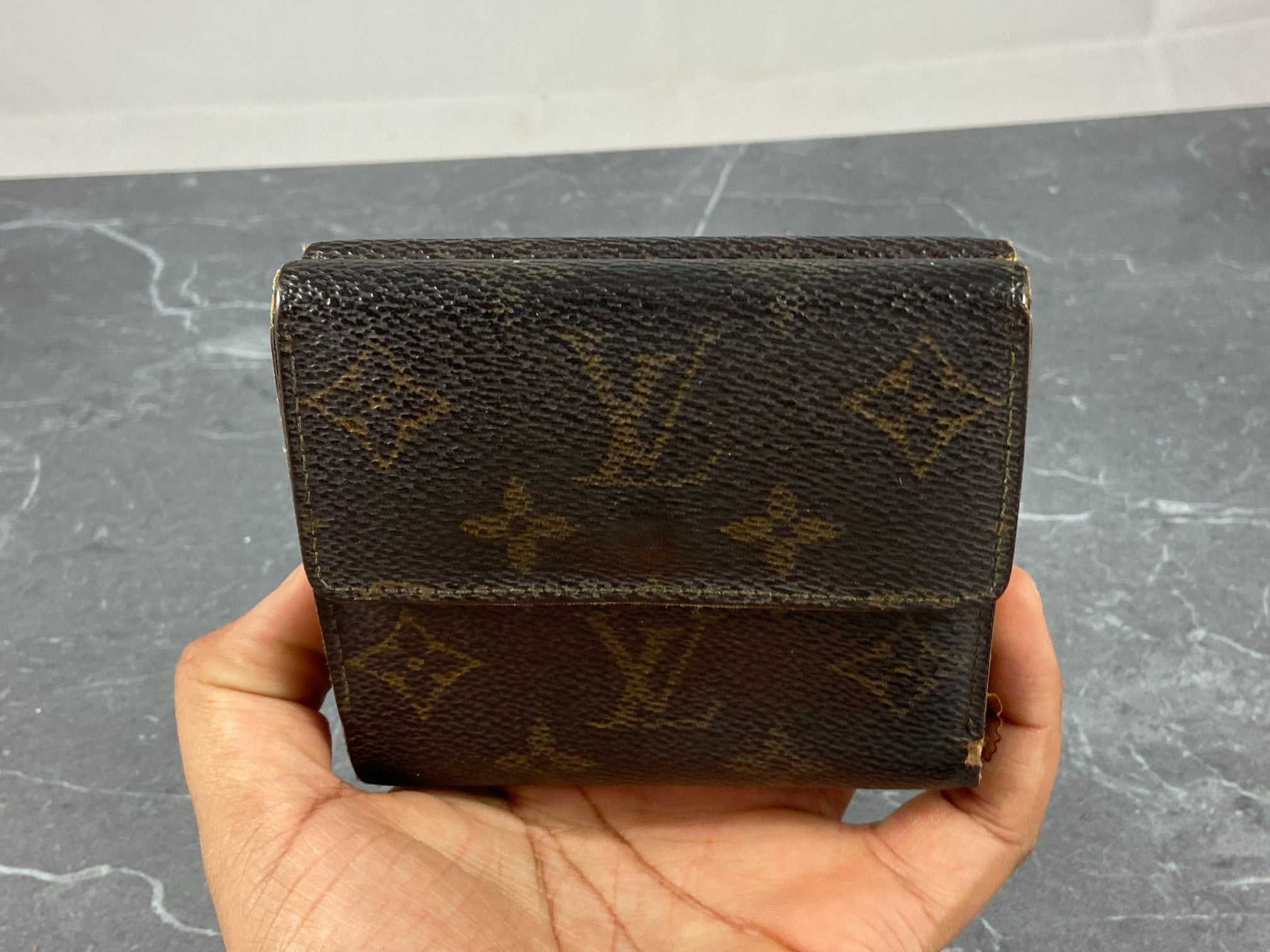 Louis Vuitton Elise Wallet Monogram Canvas