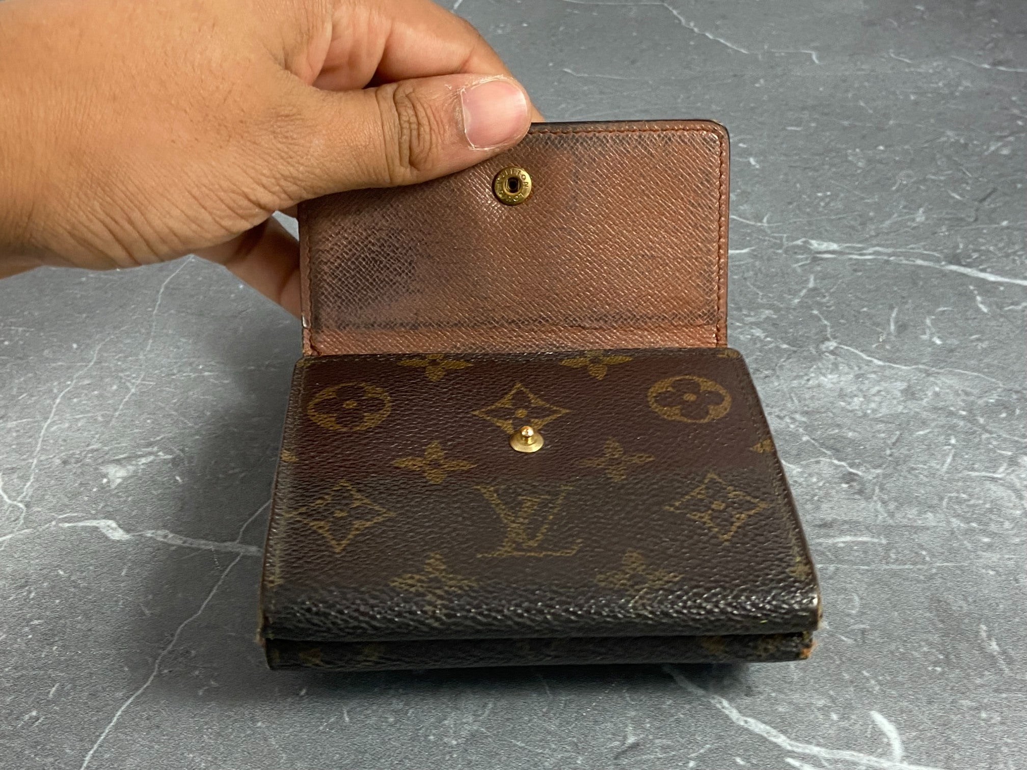 Louis Vuitton Elise Wallet Monogram Canvas