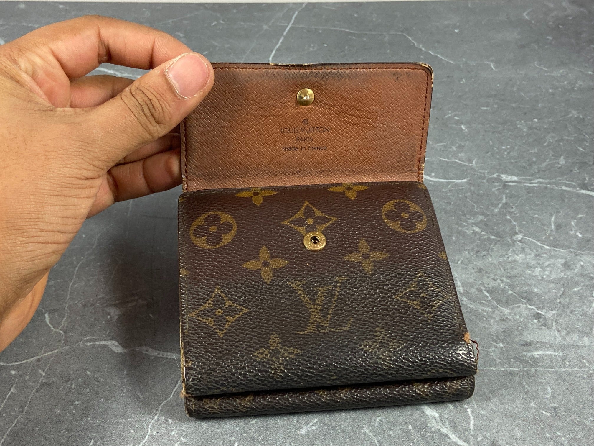 Louis Vuitton Elise Wallet Monogram Canvas