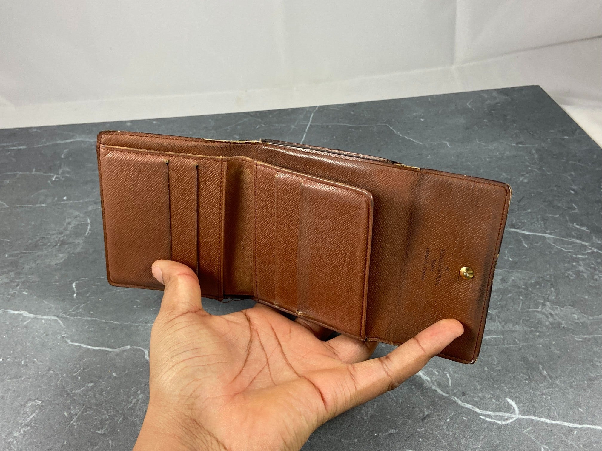 Louis Vuitton Elise Wallet Monogram Canvas