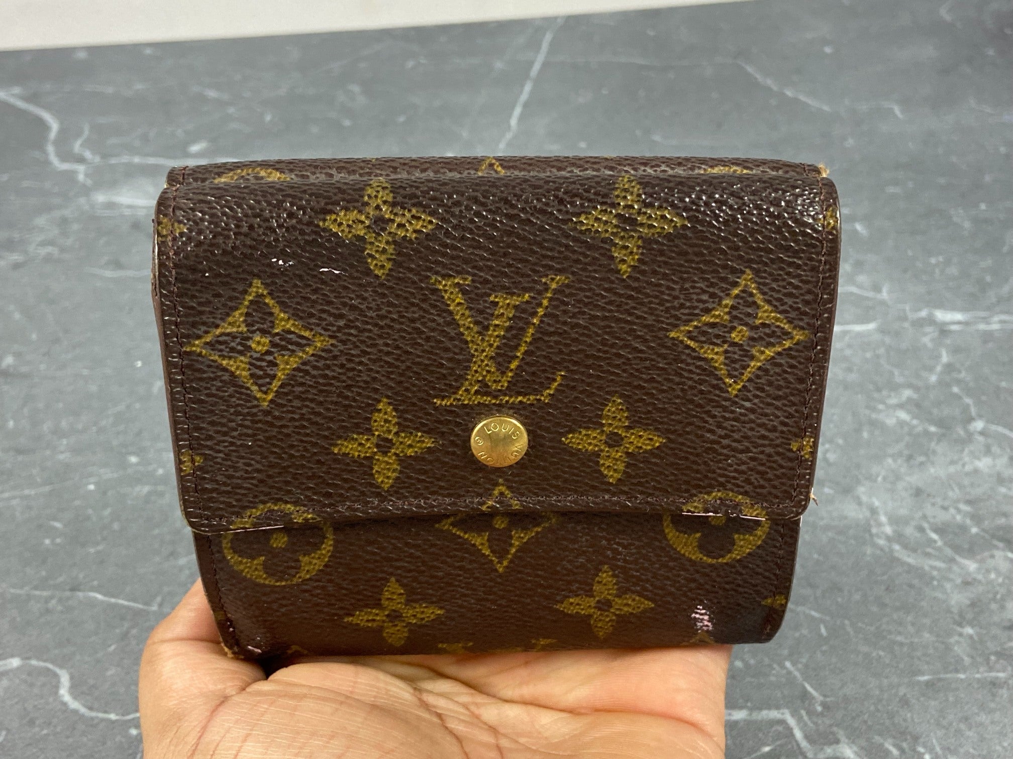 Louis Vuitton Elise Wallet Monogram Canvas