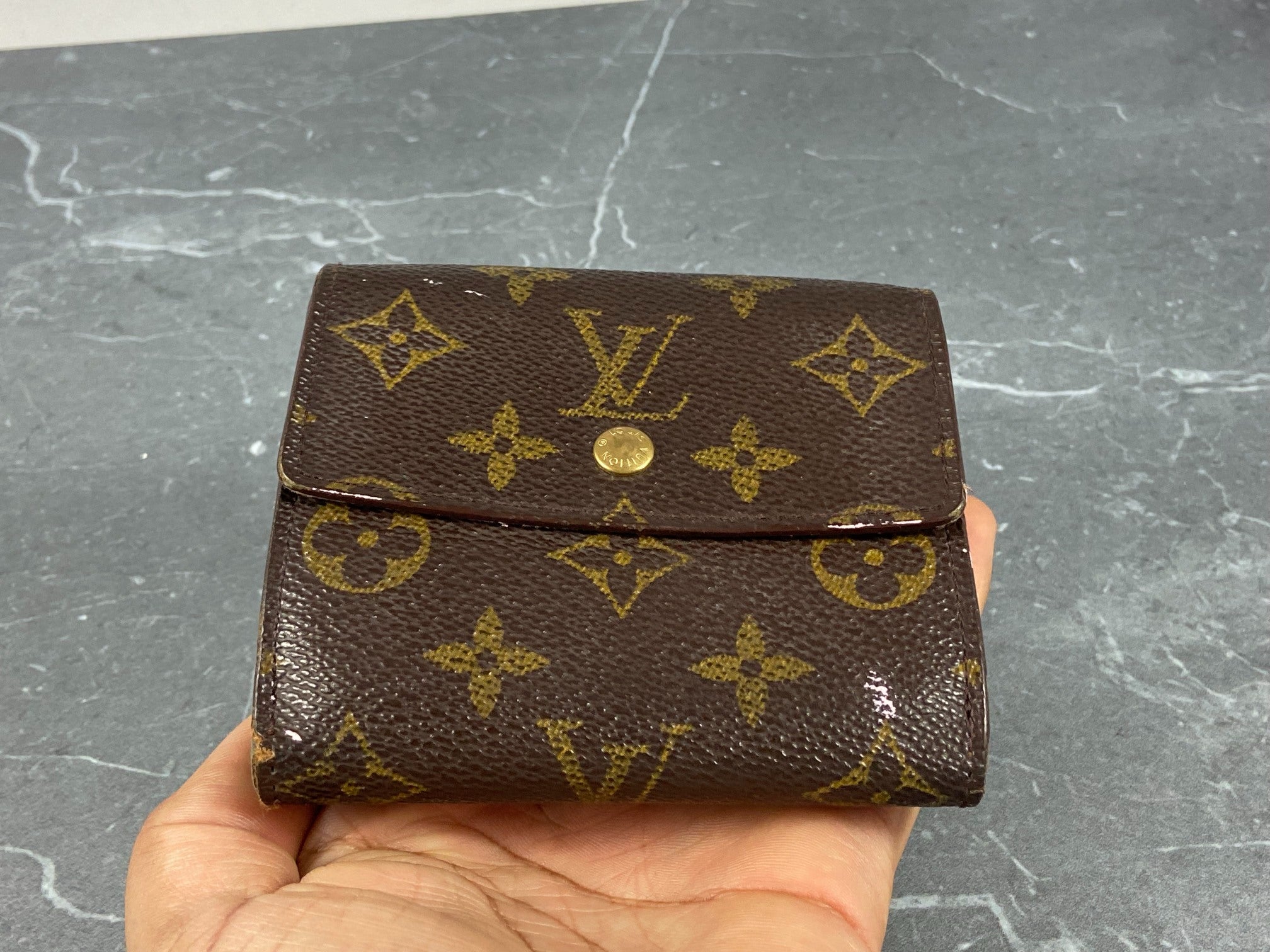 Louis Vuitton Elise Wallet Monogram Canvas