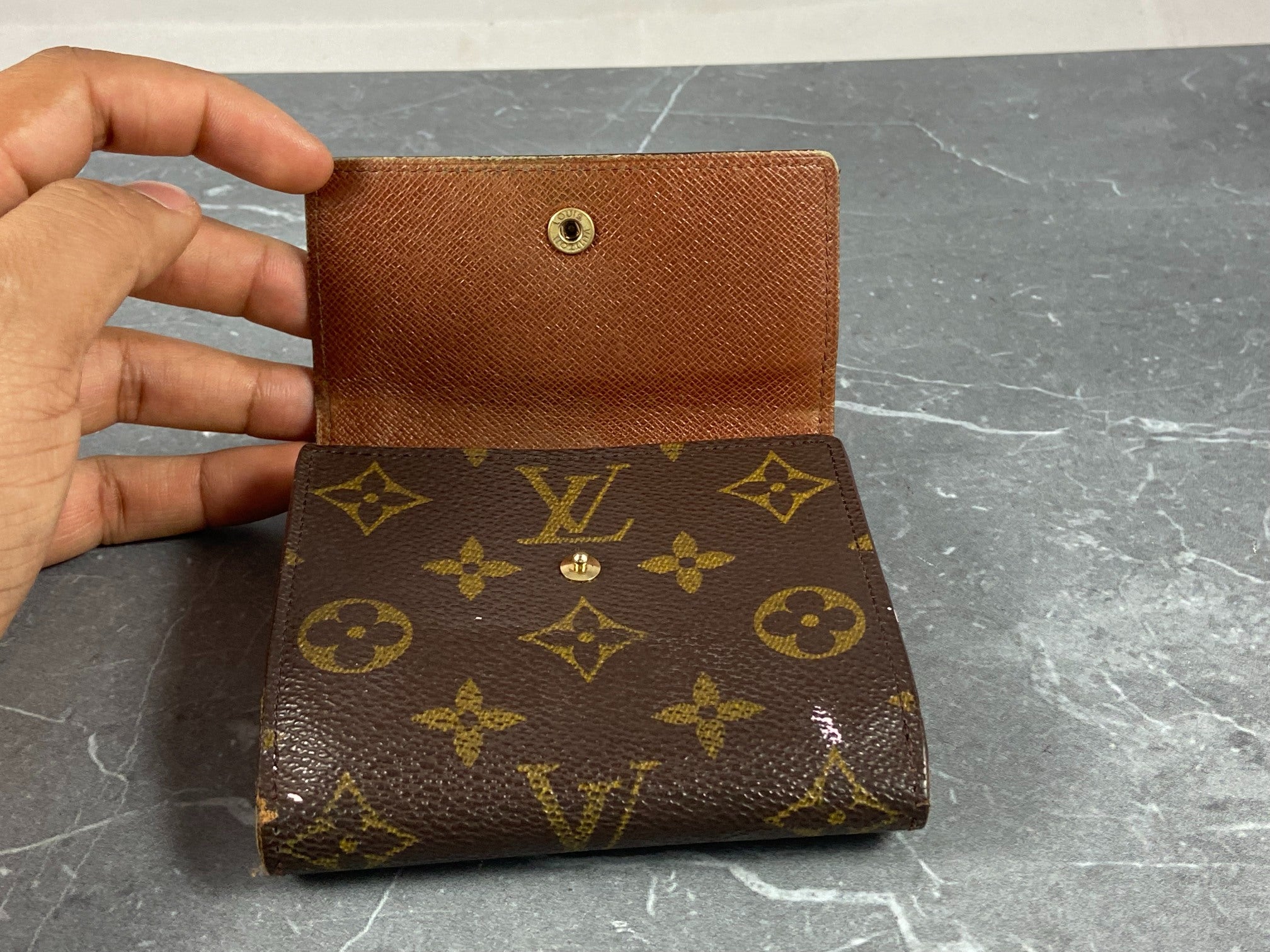 Louis Vuitton Elise Wallet Monogram Canvas