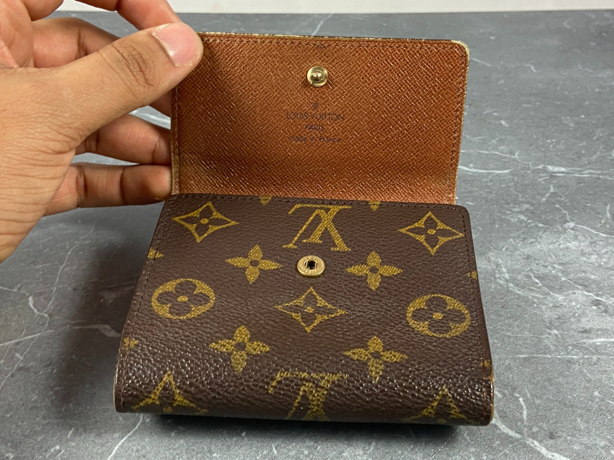 Louis Vuitton Elise Wallet Monogram Canvas