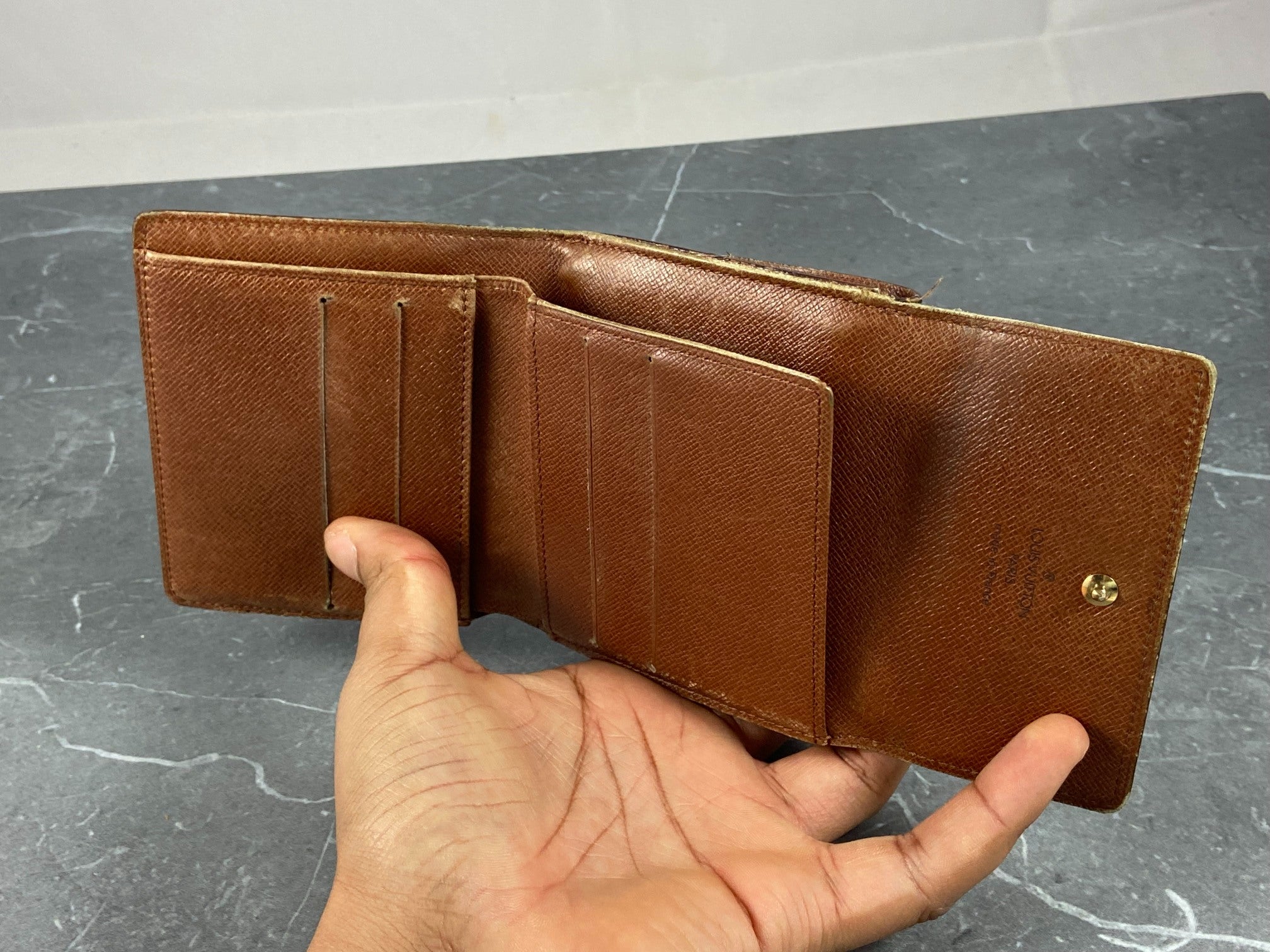 Louis Vuitton Elise Wallet Monogram Canvas