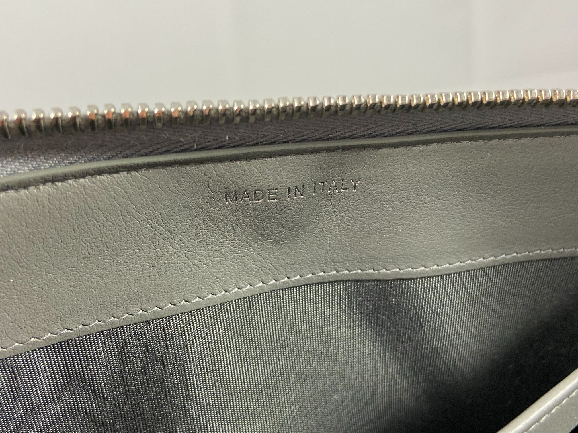 Chanel Deauville Zippy Wallet Grey