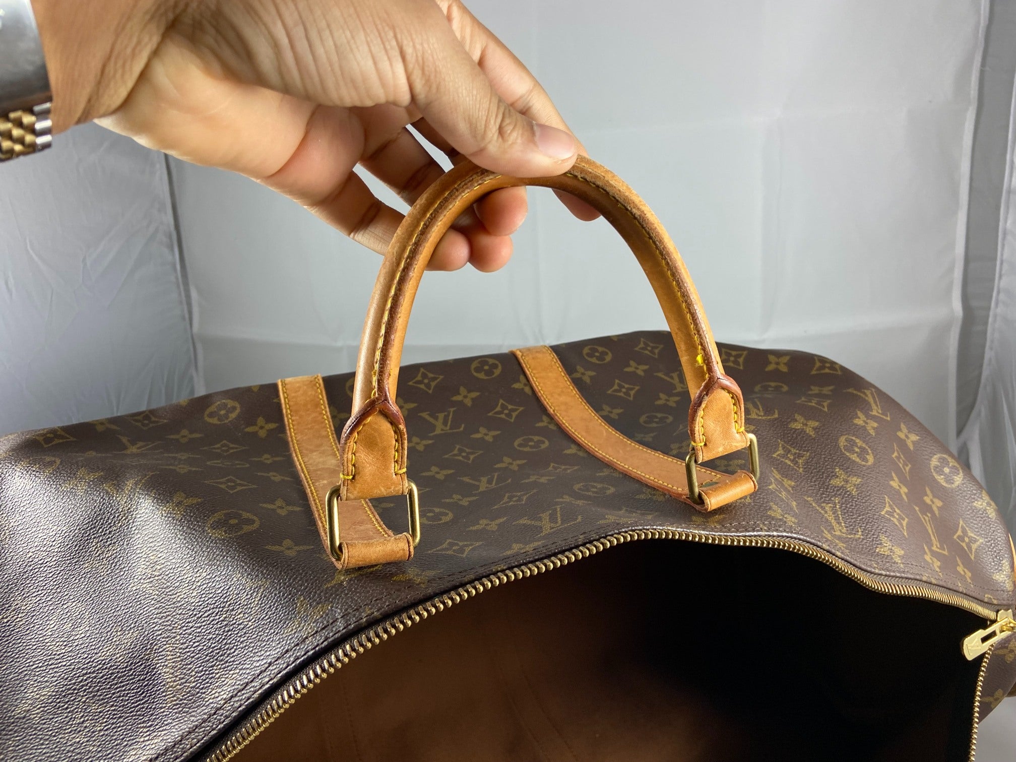 Louis Vuitton Keepall 60 Bandoulière Monogram Canvas