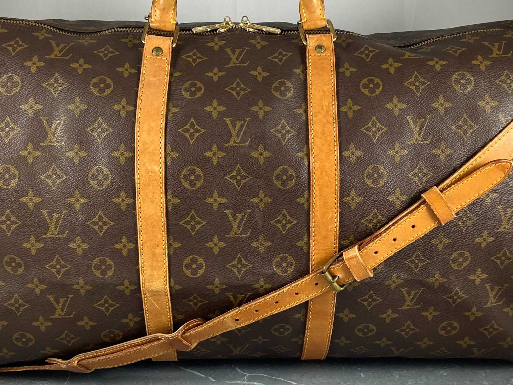 Louis Vuitton Keepall 60 Bandoulière Monogram Canvas