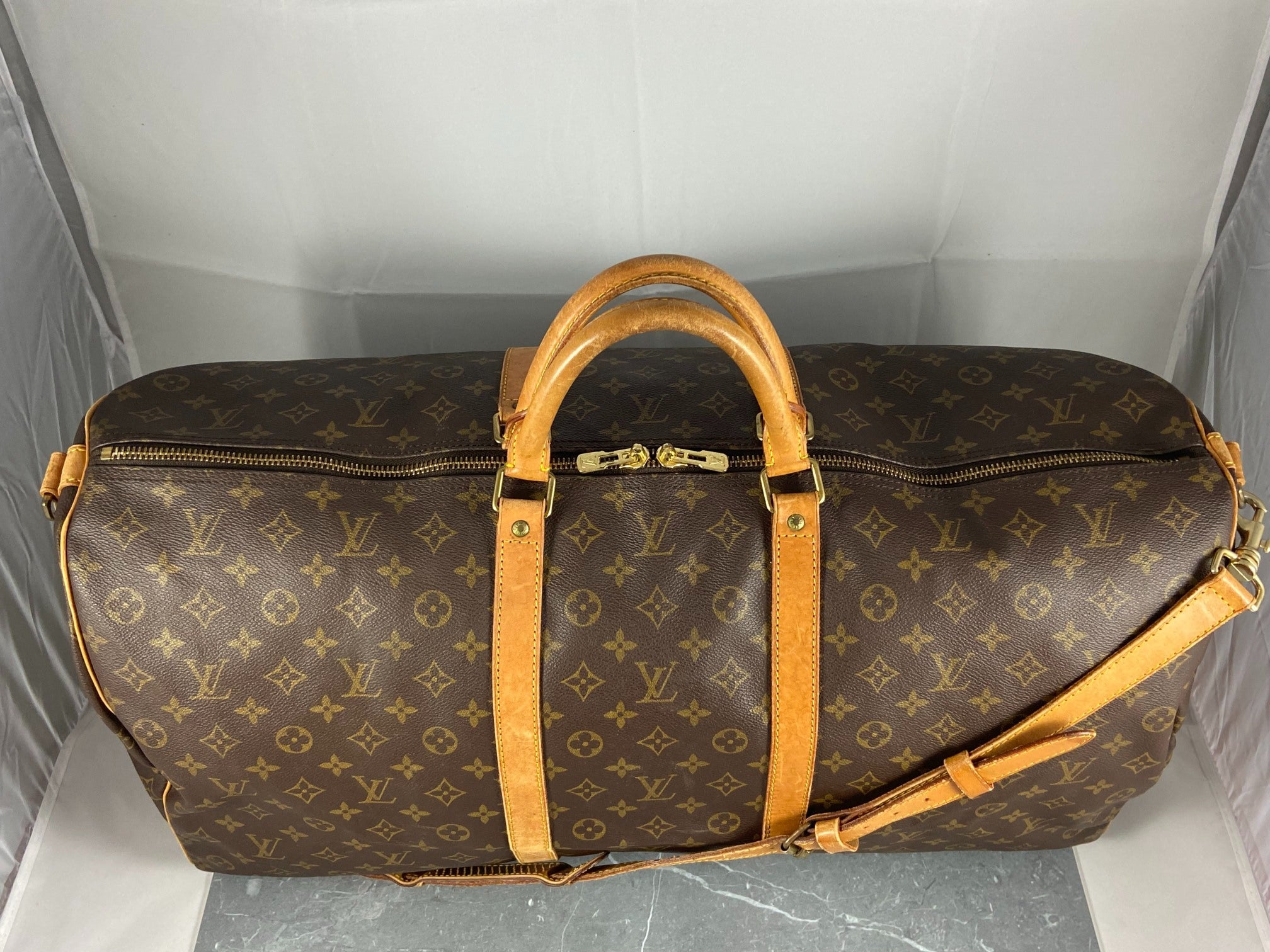 Louis Vuitton Keepall 60 Bandoulière Monogram Canvas