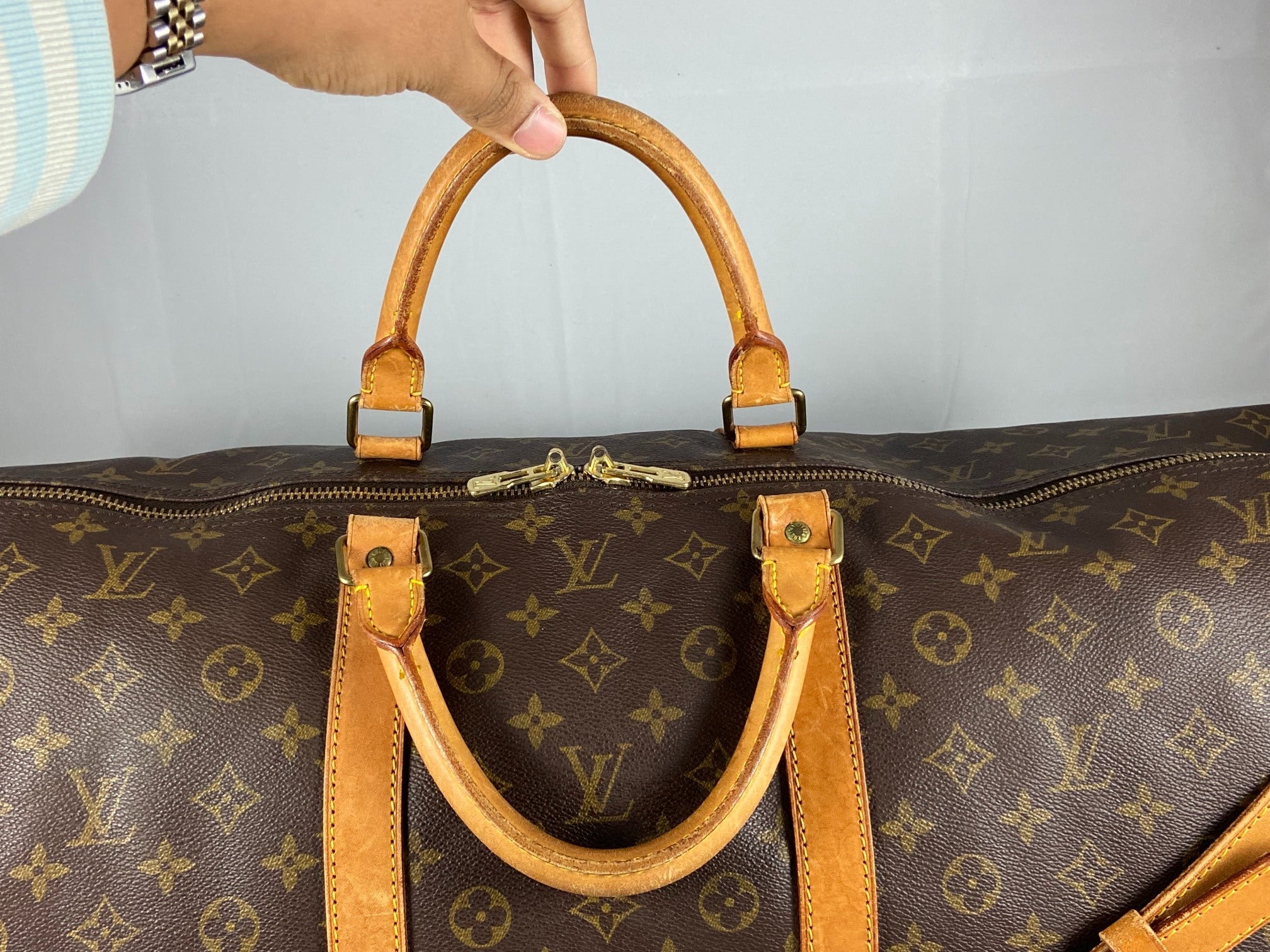 Louis Vuitton Keepall 60 Bandoulière Monogram Canvas