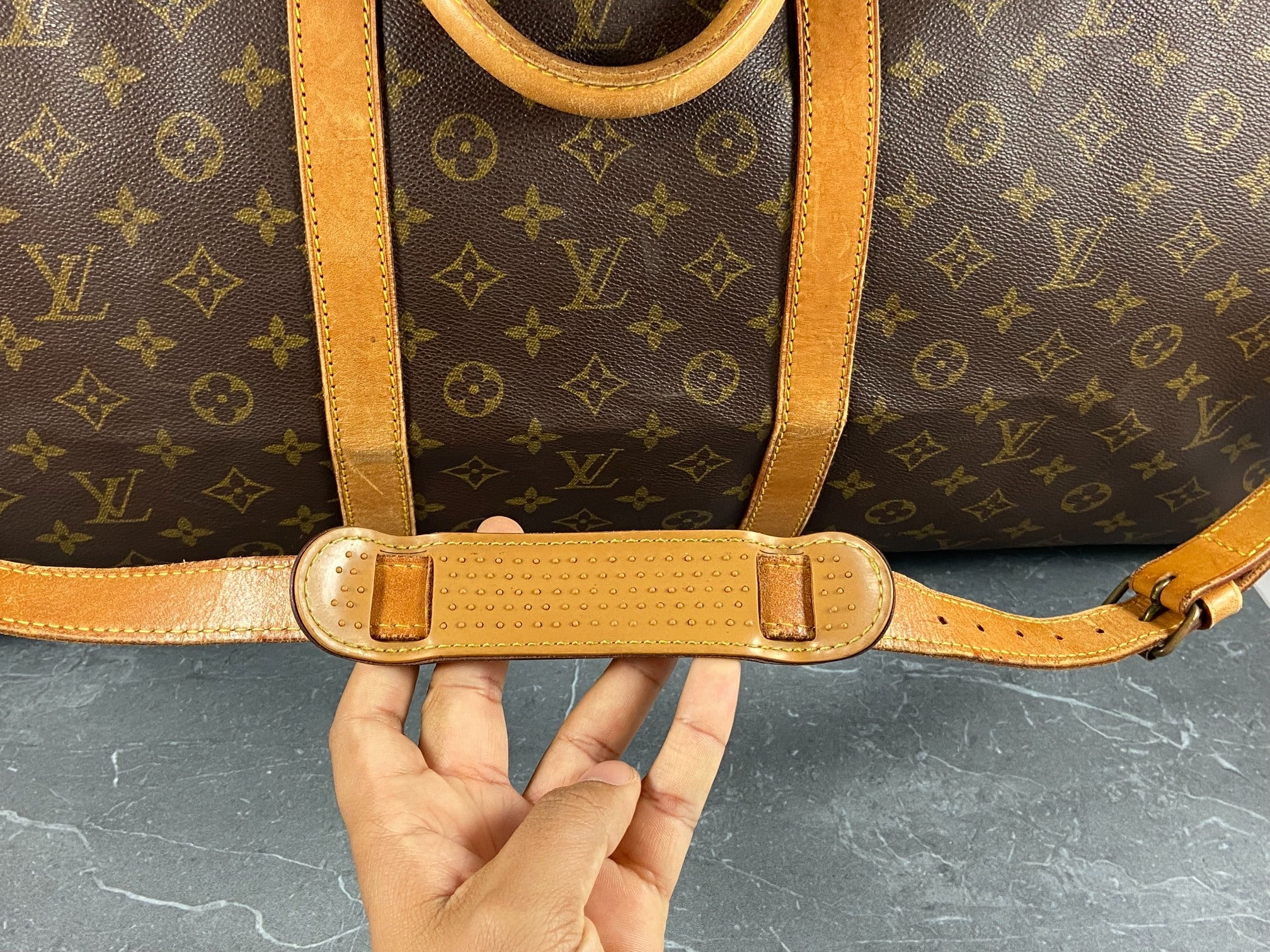 Louis Vuitton Keepall 60 Bandoulière Monogram Canvas