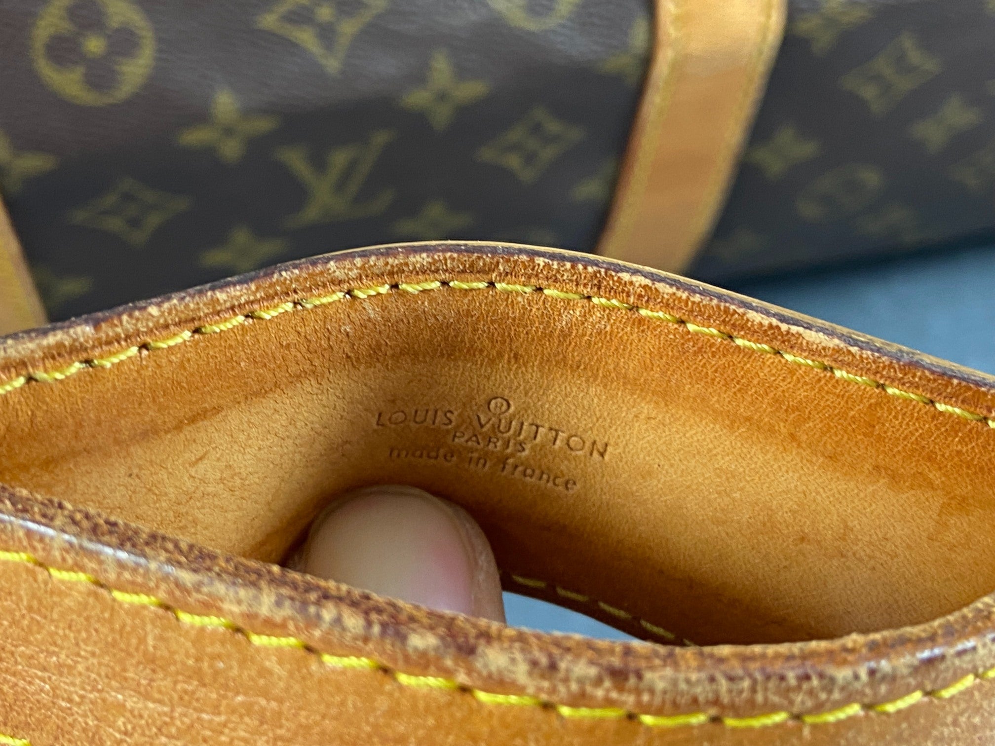 Louis Vuitton Keepall 60 Bandoulière Monogram Canvas