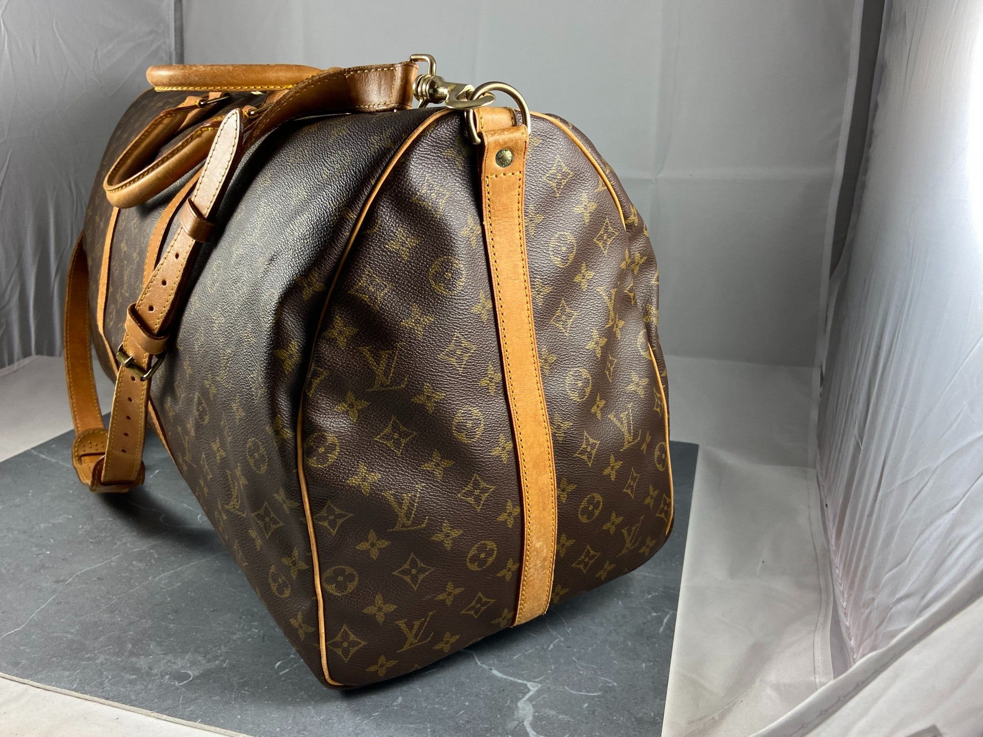 Louis Vuitton Keepall 60 Bandoulière Monogram Canvas