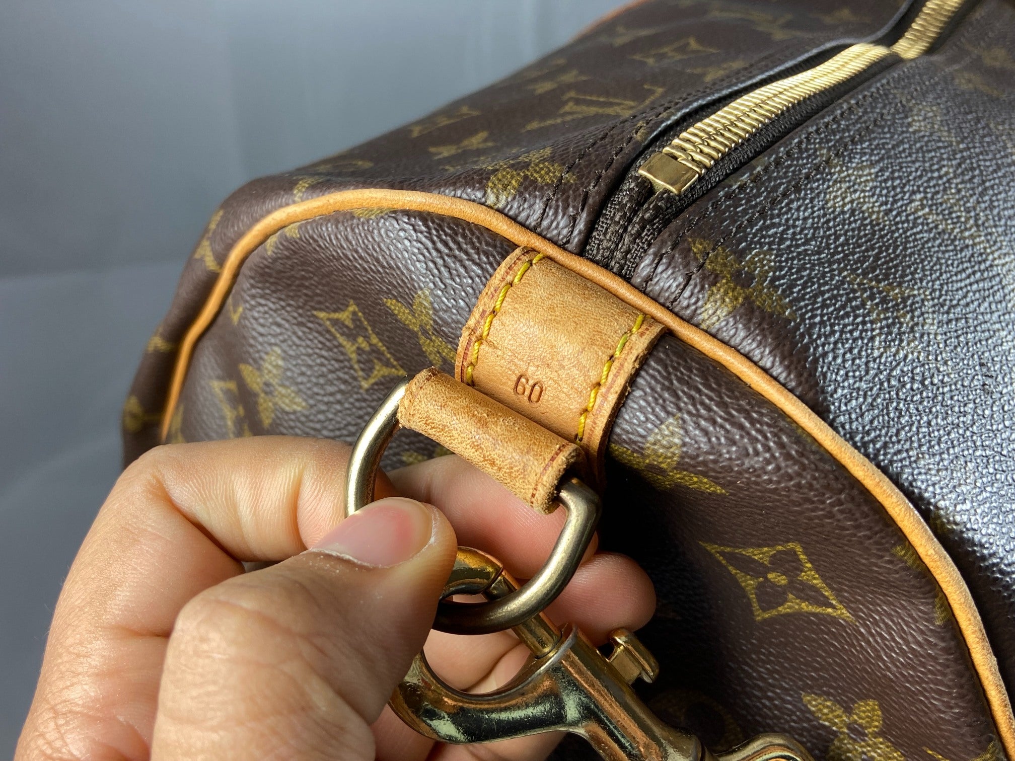 Louis Vuitton Keepall 60 Bandoulière Monogram Canvas