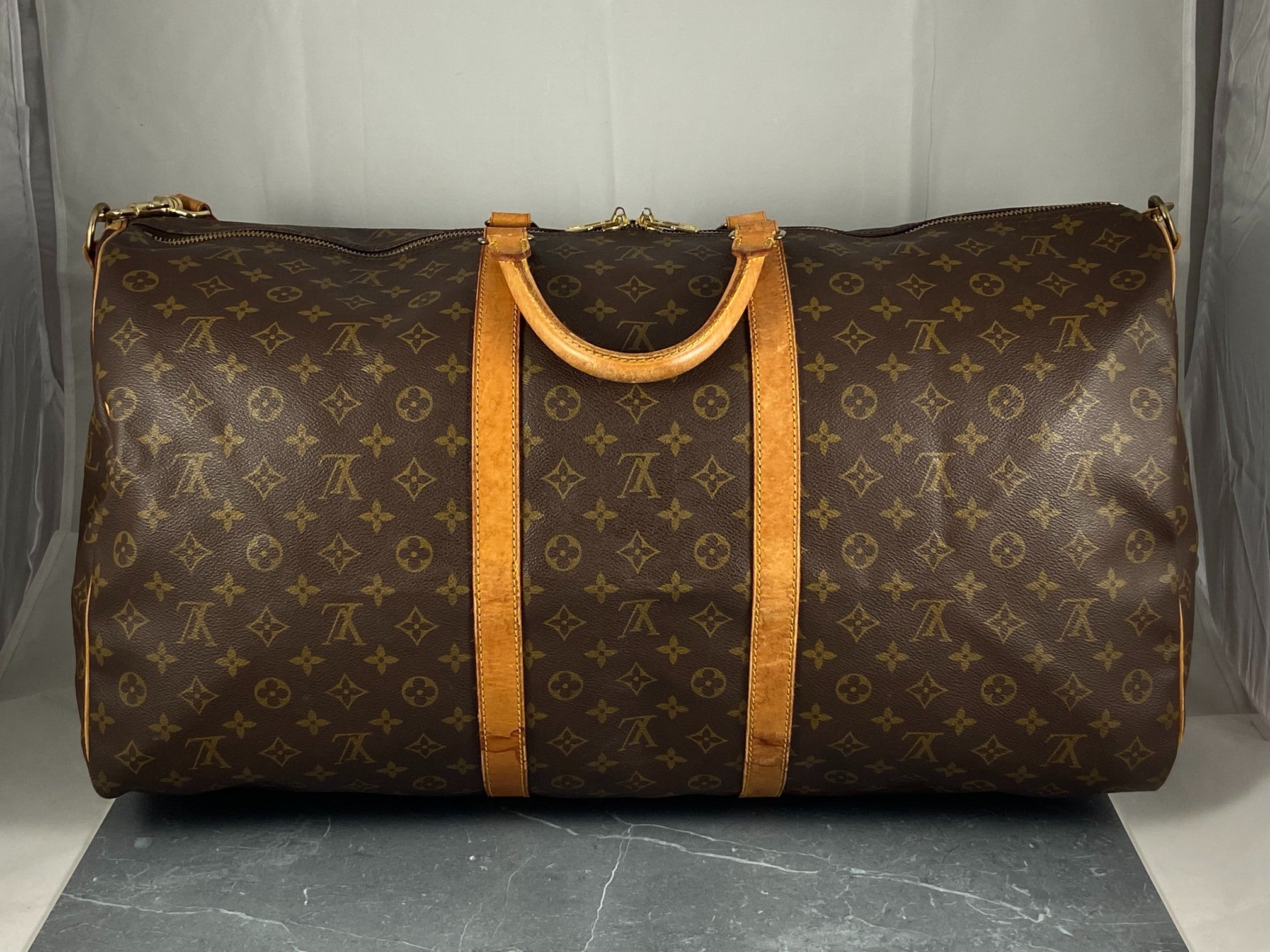 Louis Vuitton Keepall 60 Bandoulière Monogram Canvas